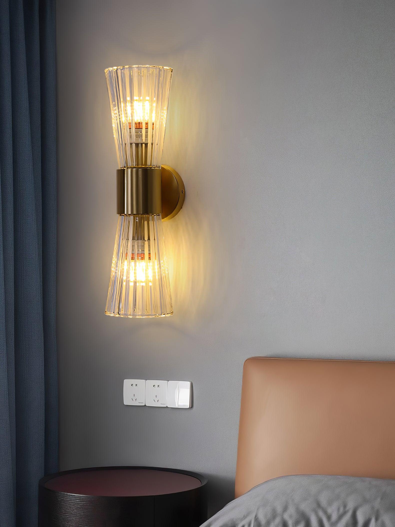 Emberis Crystal Artistic Wall Lamp-Neutral Decor