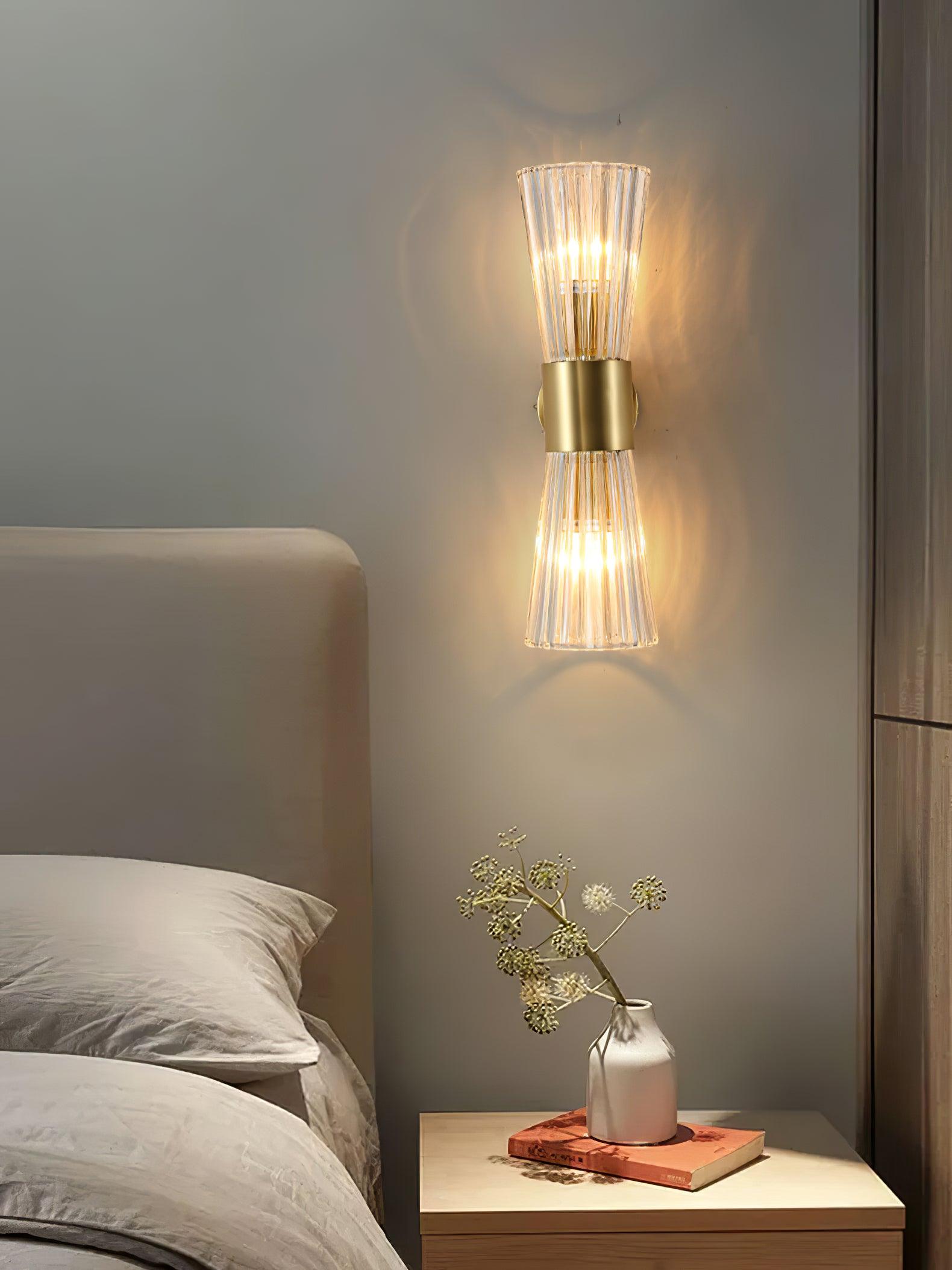 Emberis Crystal Artistic Wall Lamp-Neutral Decor