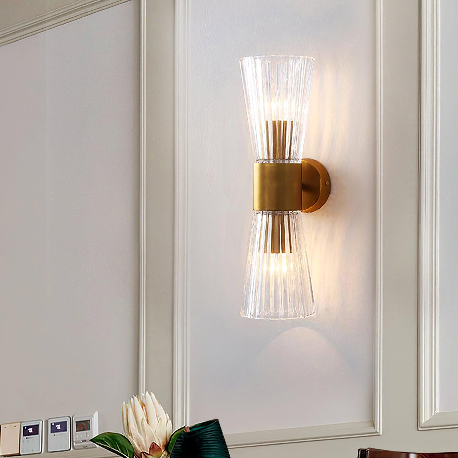 Emberis Crystal Artistic Wall Lamp-Neutral Decor