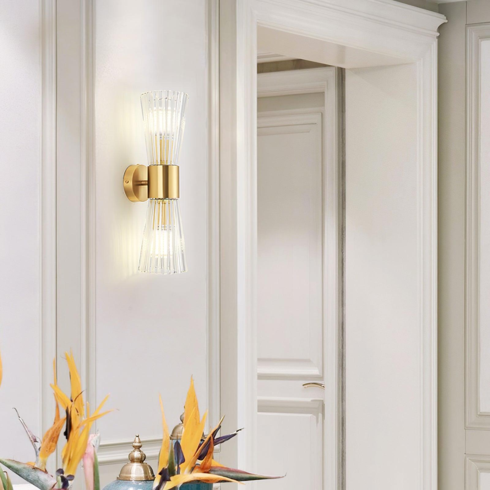 Emberis Crystal Artistic Wall Lamp-Neutral Decor