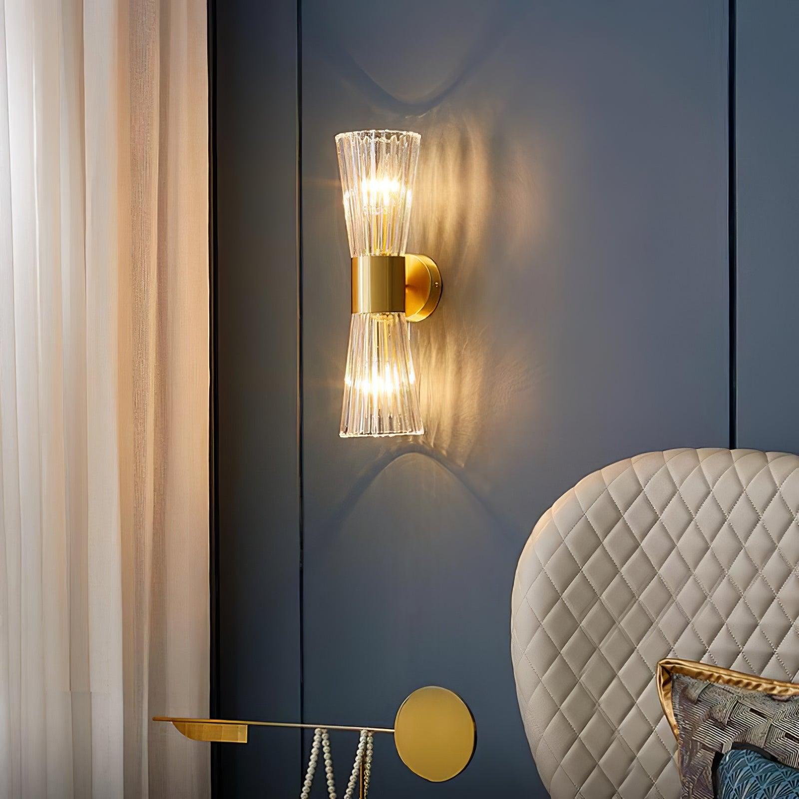 Emberis Crystal Artistic Wall Lamp-Neutral Decor