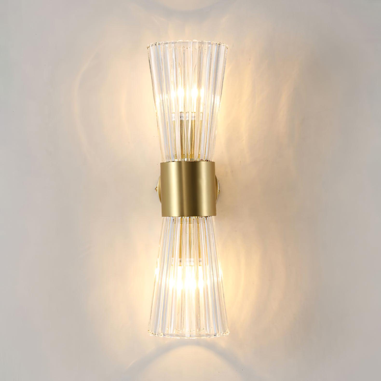 Emberis Crystal Artistic Wall Lamp-Neutral Decor