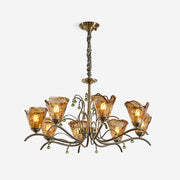 Givona Floral Glass Chandelier