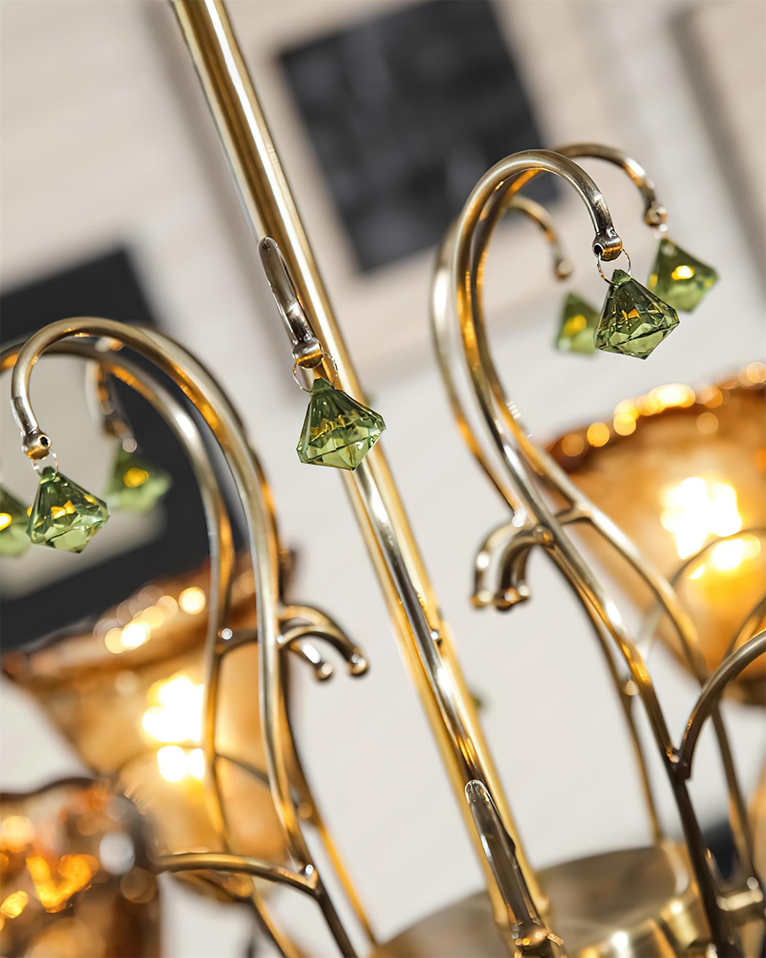 Givona Floral Glass Chandelier