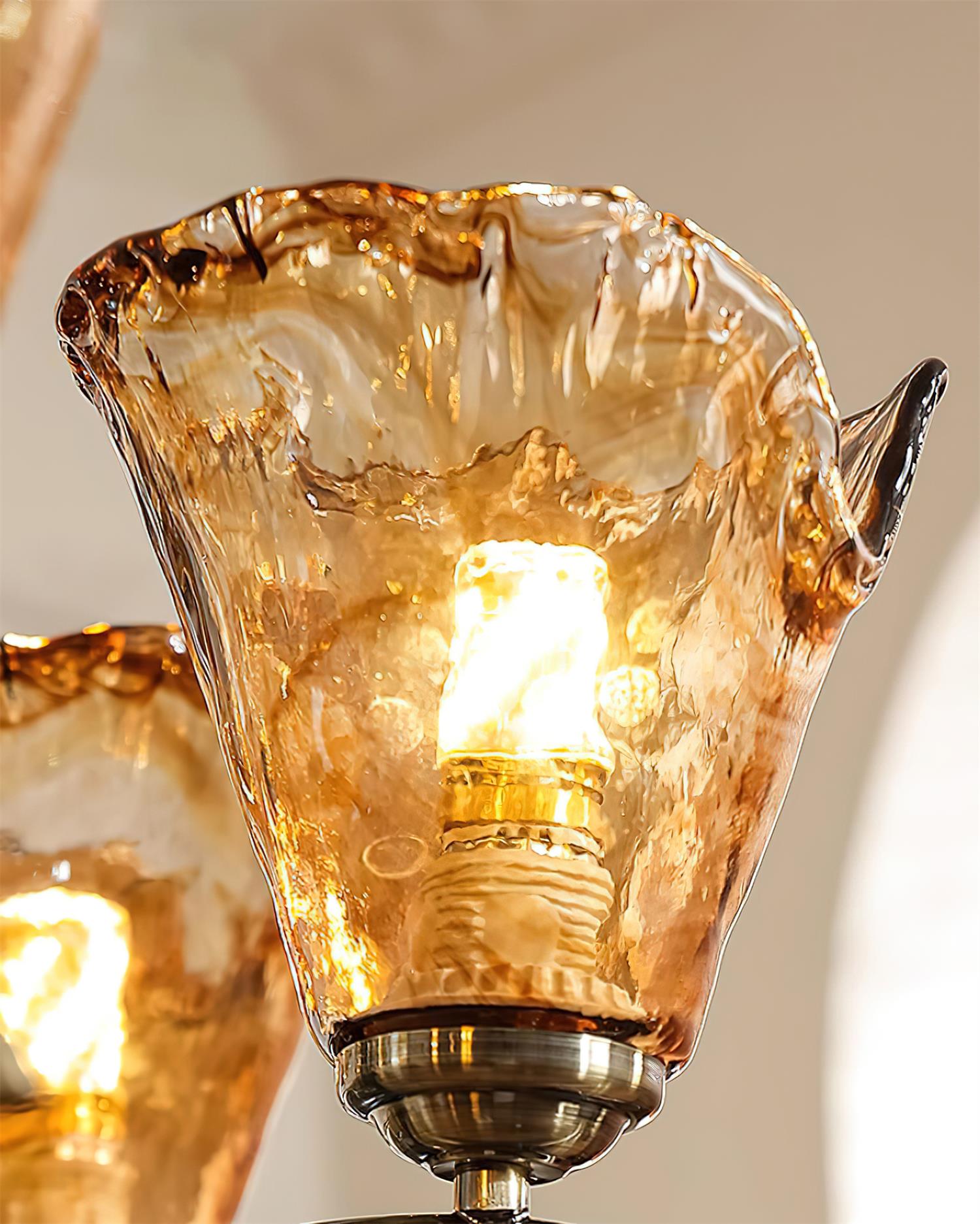 Givona Floral Glass Chandelier