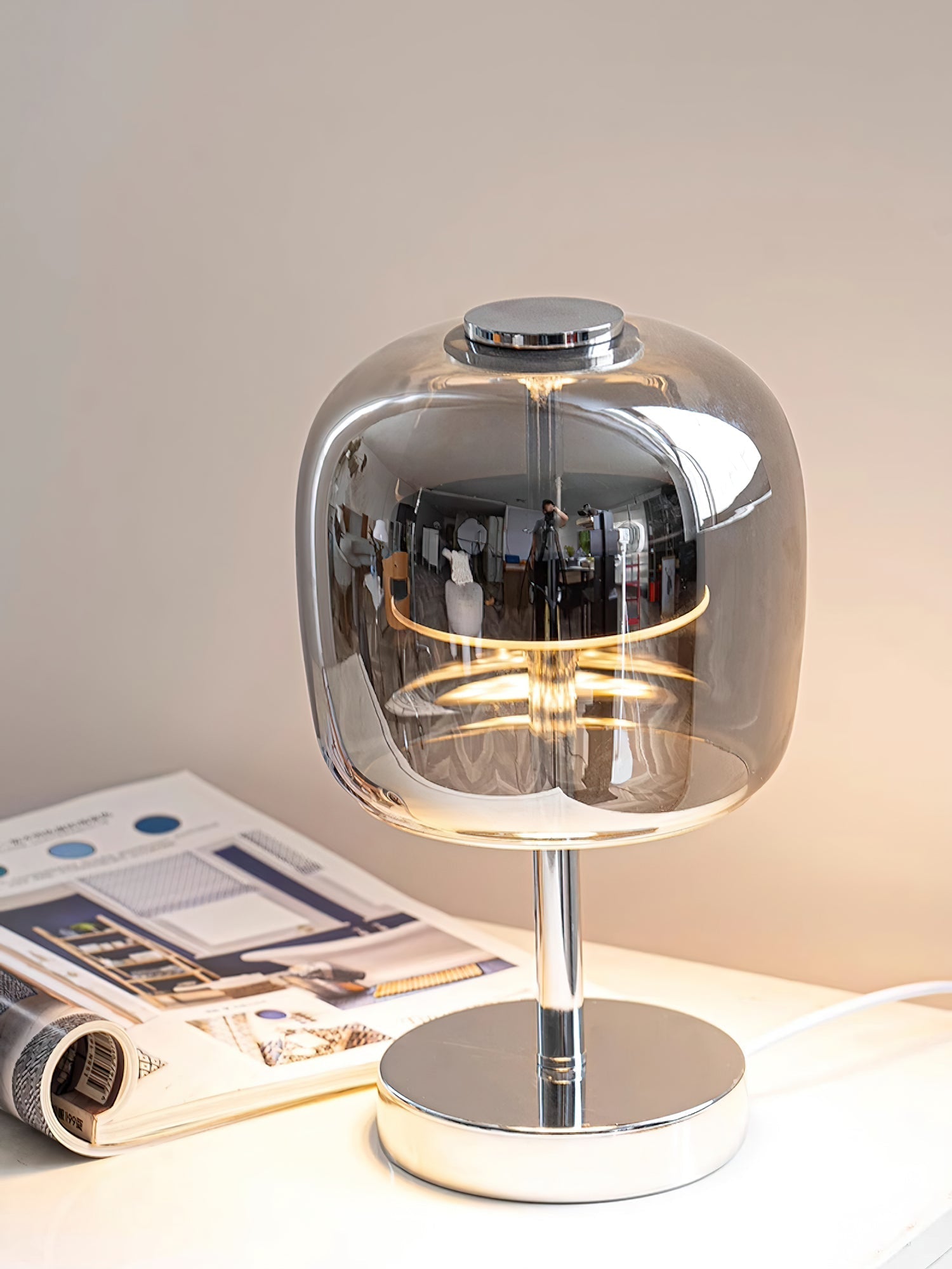 Avolar Table Lamp-Neutral Decor