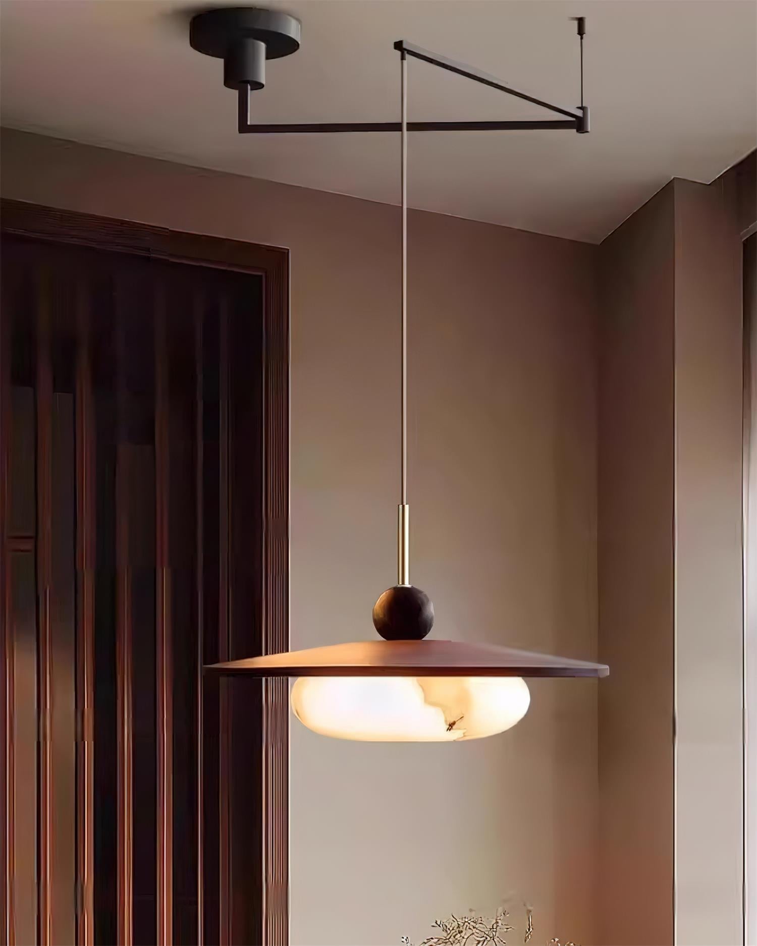 Novi Adjustable Pendant Light-Neutral Decor