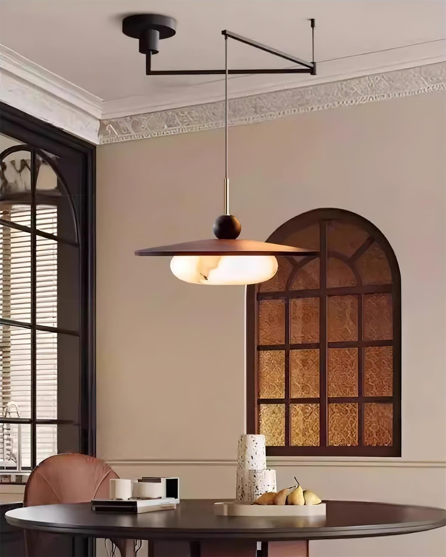Novi Adjustable Pendant Light-Neutral Decor