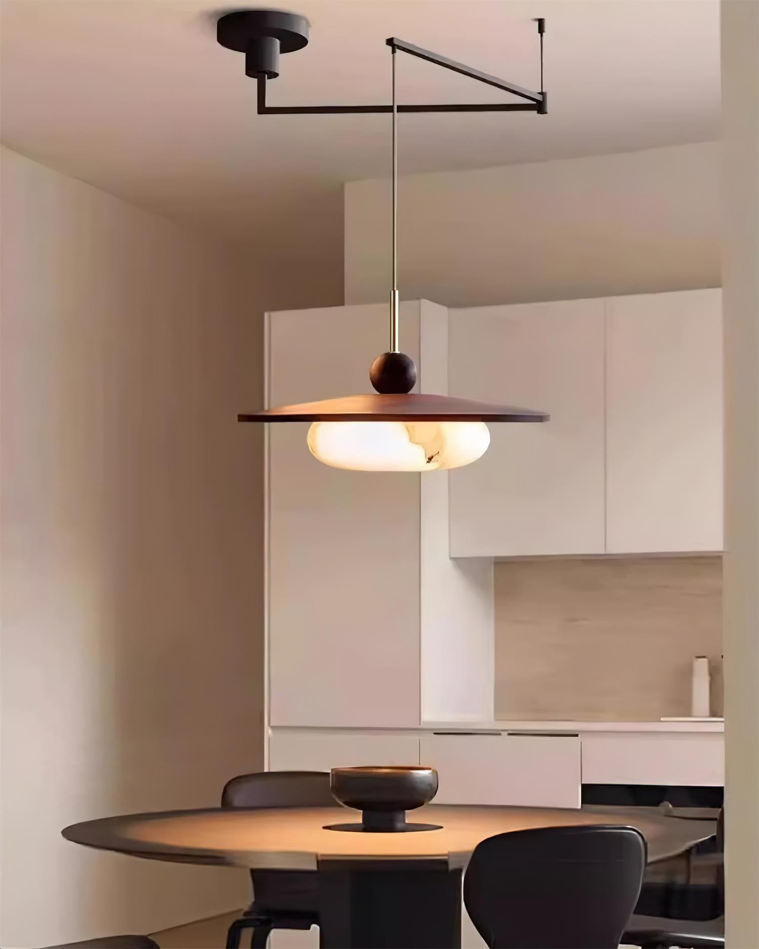 Novi Adjustable Pendant Light-Neutral Decor