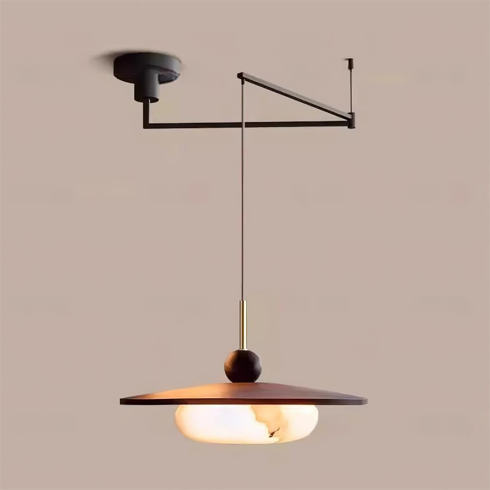 Novi Adjustable Pendant Light-Neutral Decor