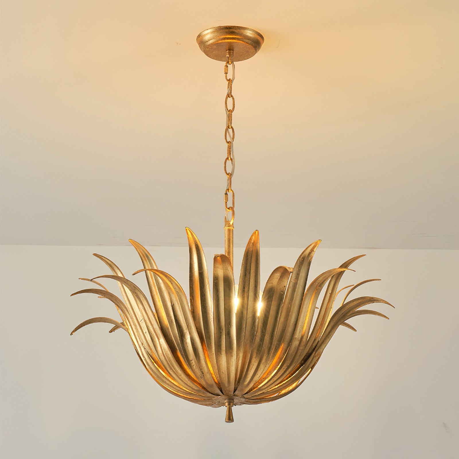 Product dimensions diagram for the large 60cm Vicenzio pendant.