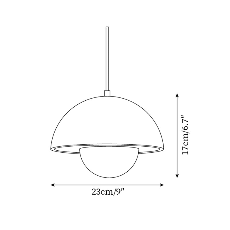 Saren Travertine Pendant Lamp Wood-Neutral Decor