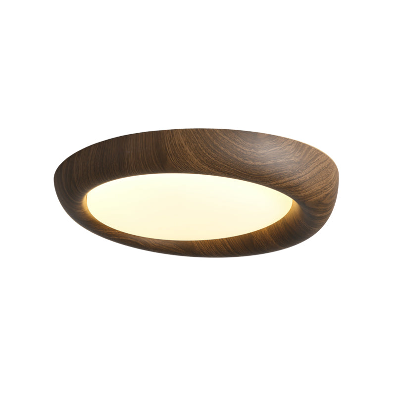 Close-up of the integrated LED light source within the fixture.