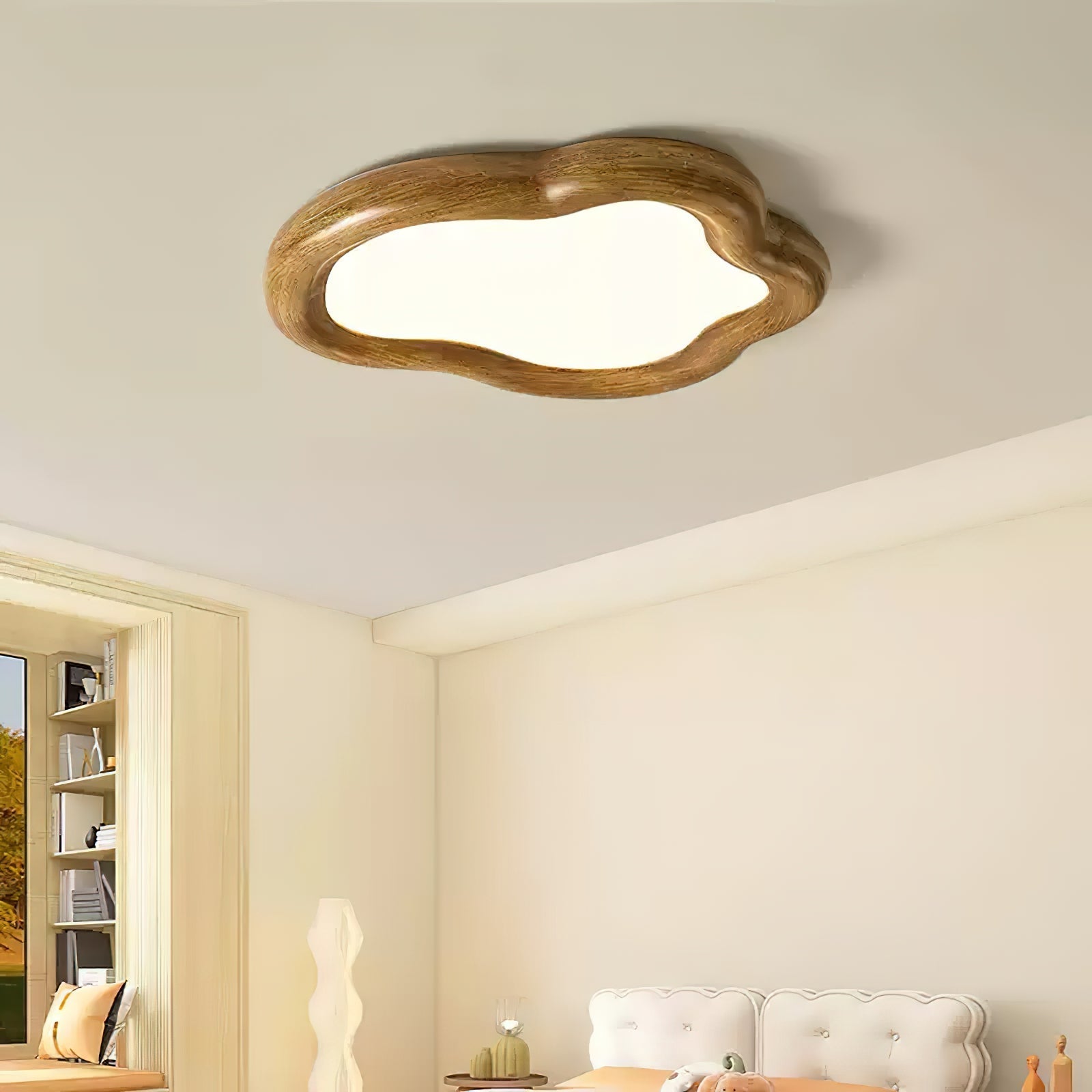 Blyno Wooden Cloud Ceiling Light