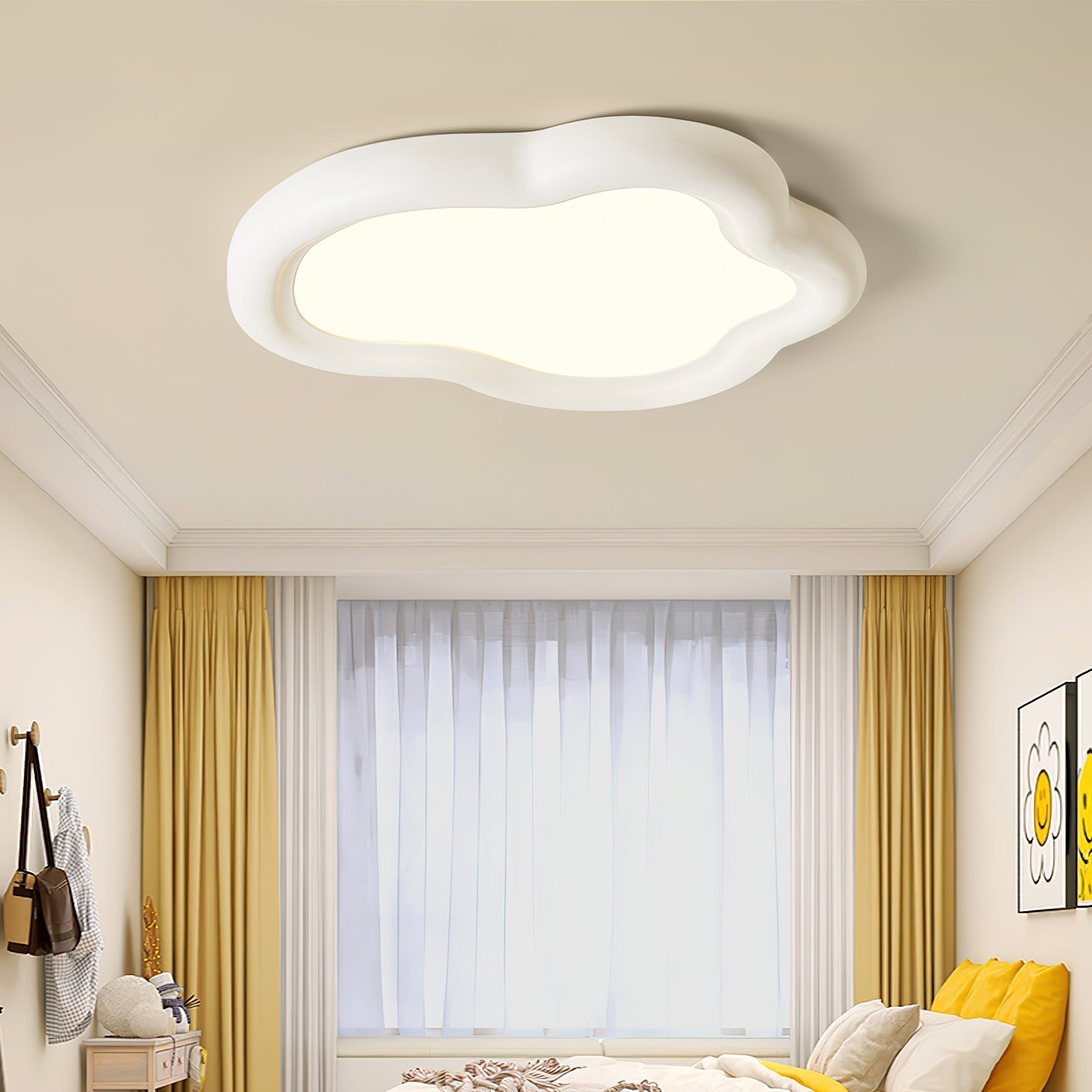 Blyno Wooden Cloud Ceiling Light