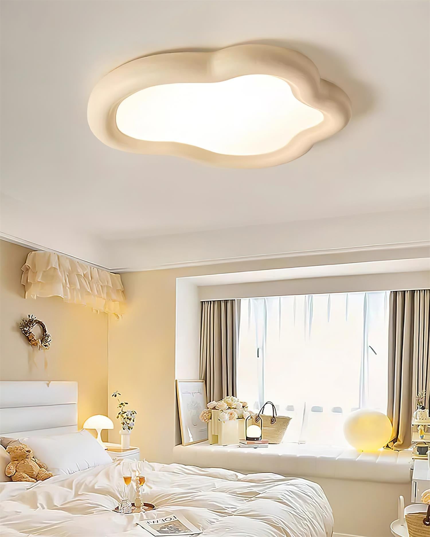 Blyno Wooden Cloud Ceiling Light