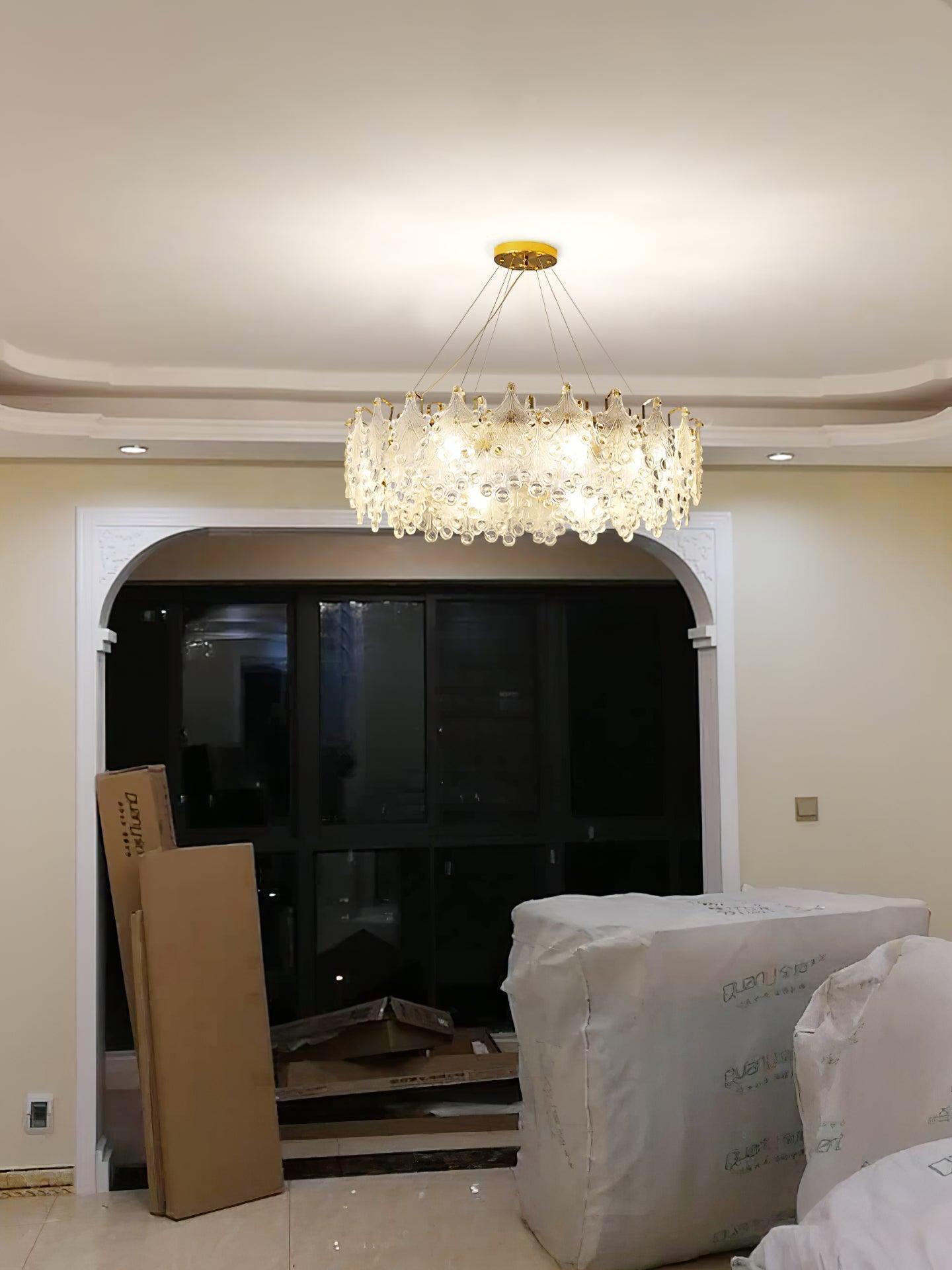 Cisorir Crystal Chandelier-Neutral Decor
