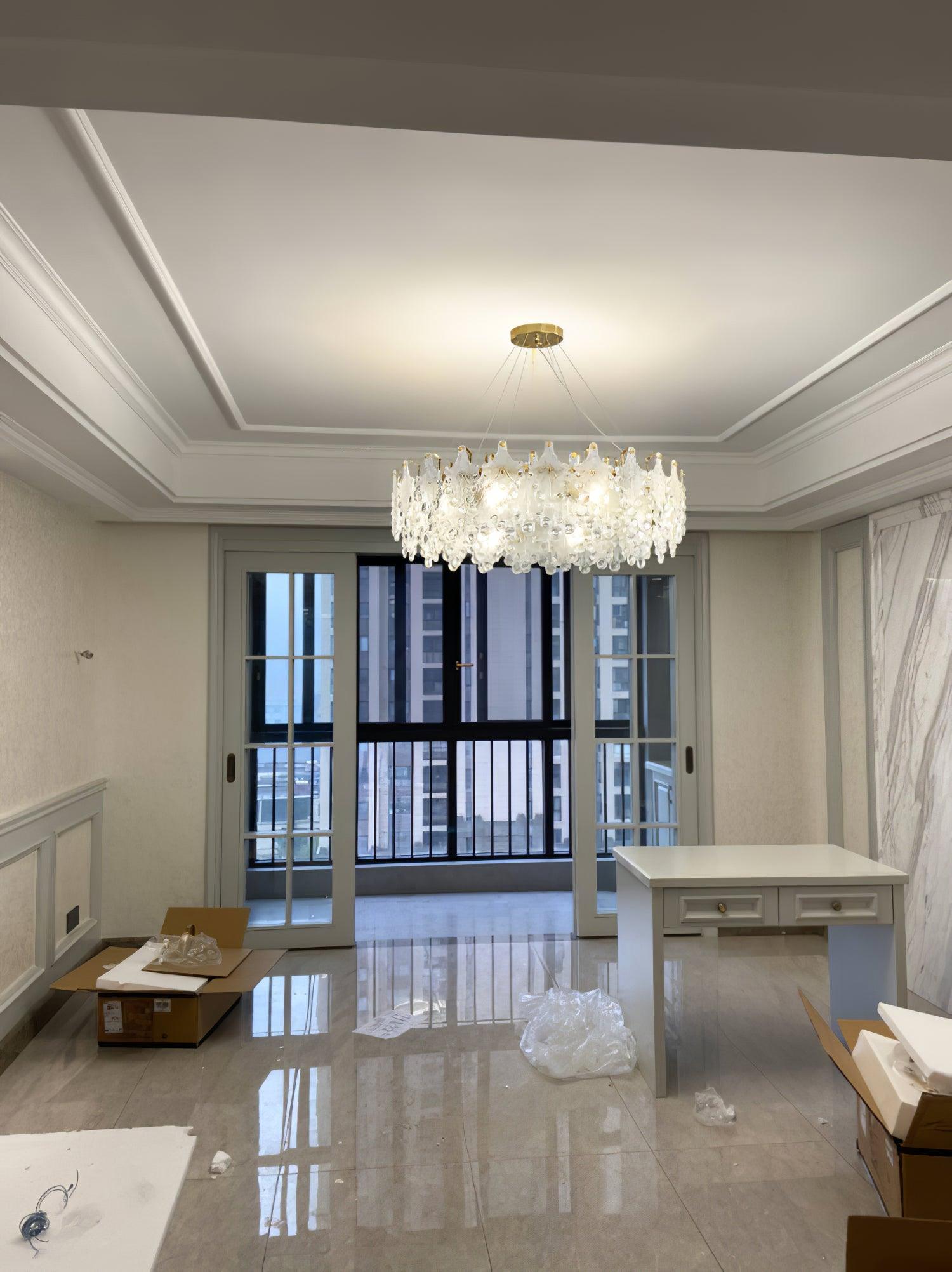 Cisorir Crystal Chandelier-Neutral Decor
