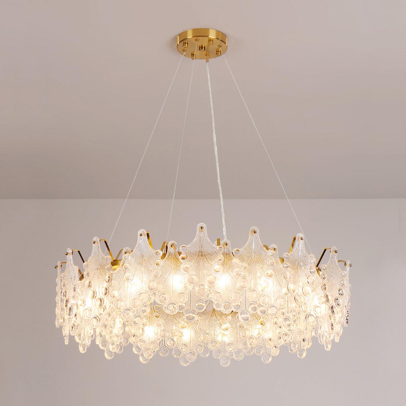 Cisorir Crystal Chandelier-Neutral Decor