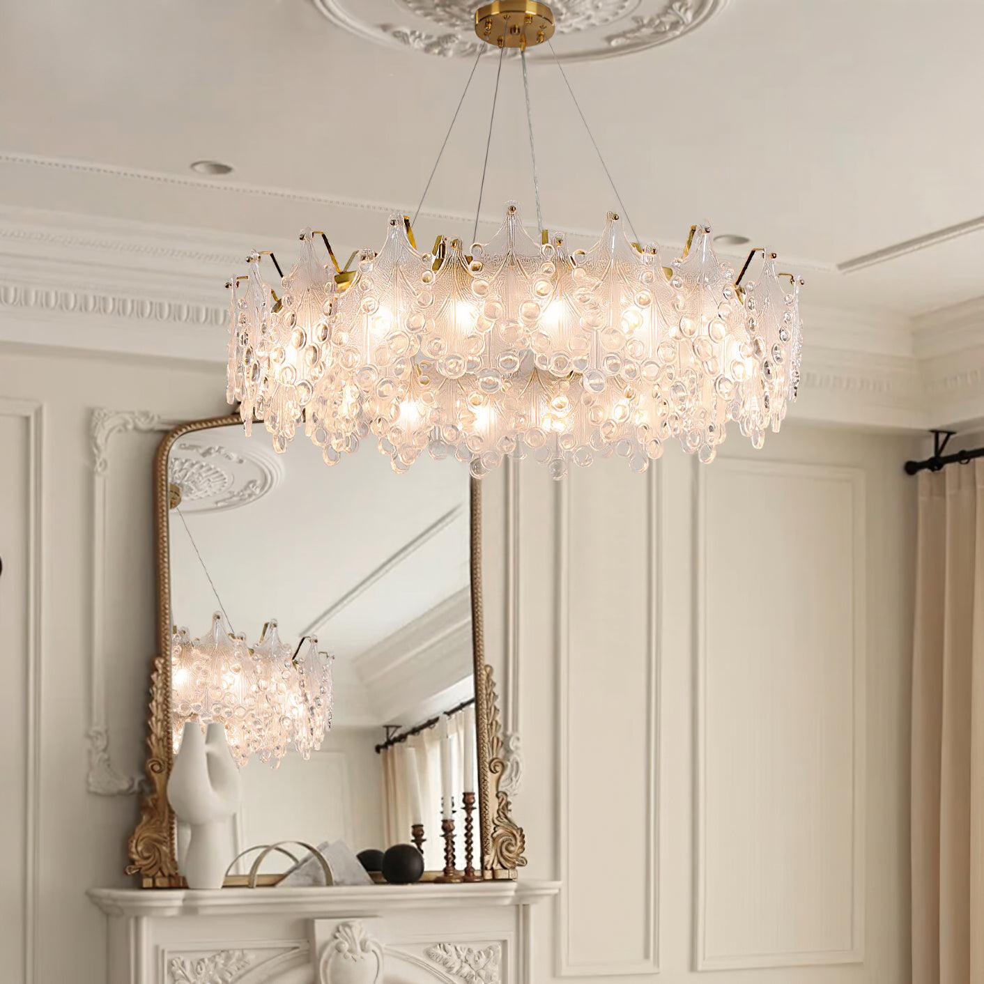 Cisorir Crystal Chandelier-Neutral Decor