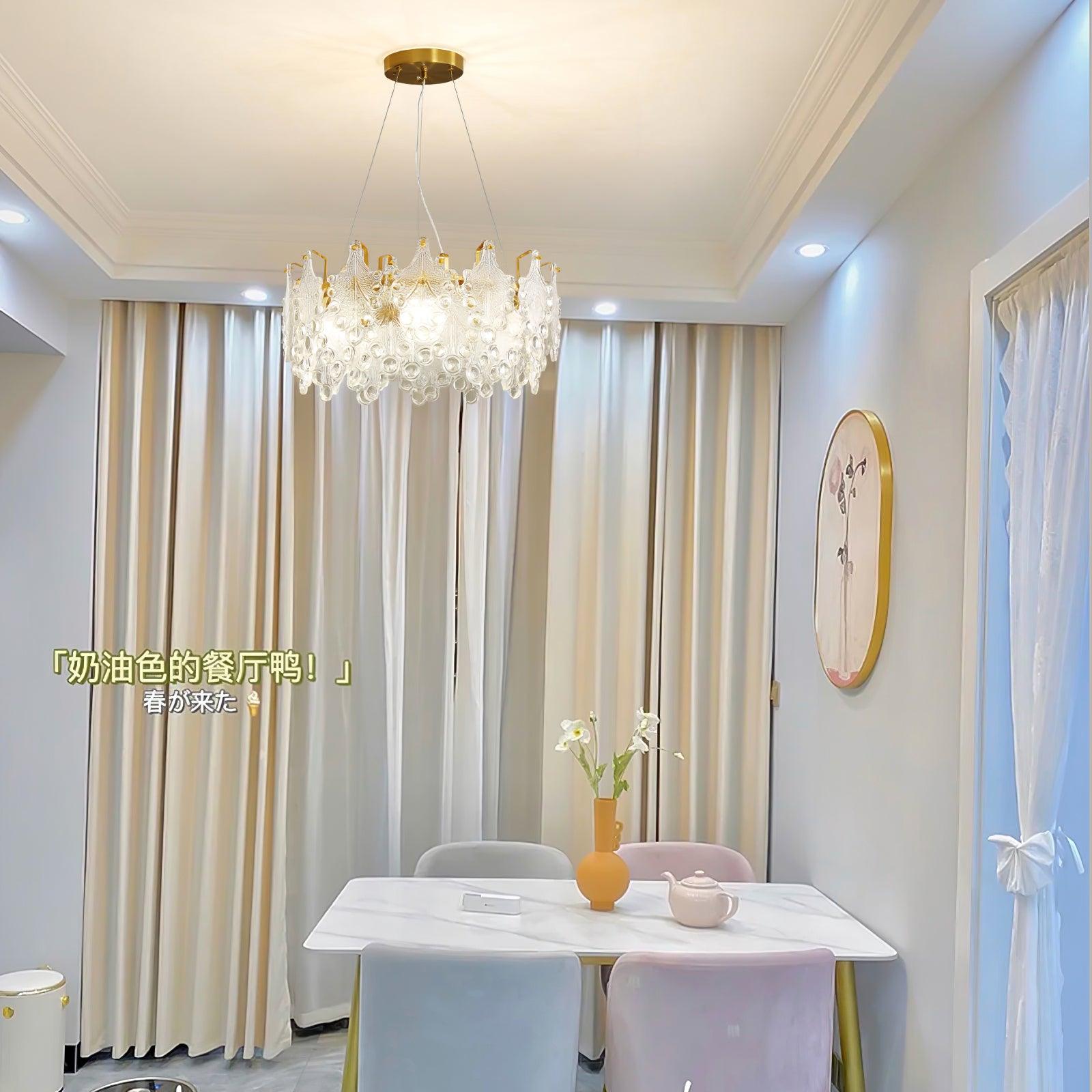 Cisorir Crystal Chandelier-Neutral Decor