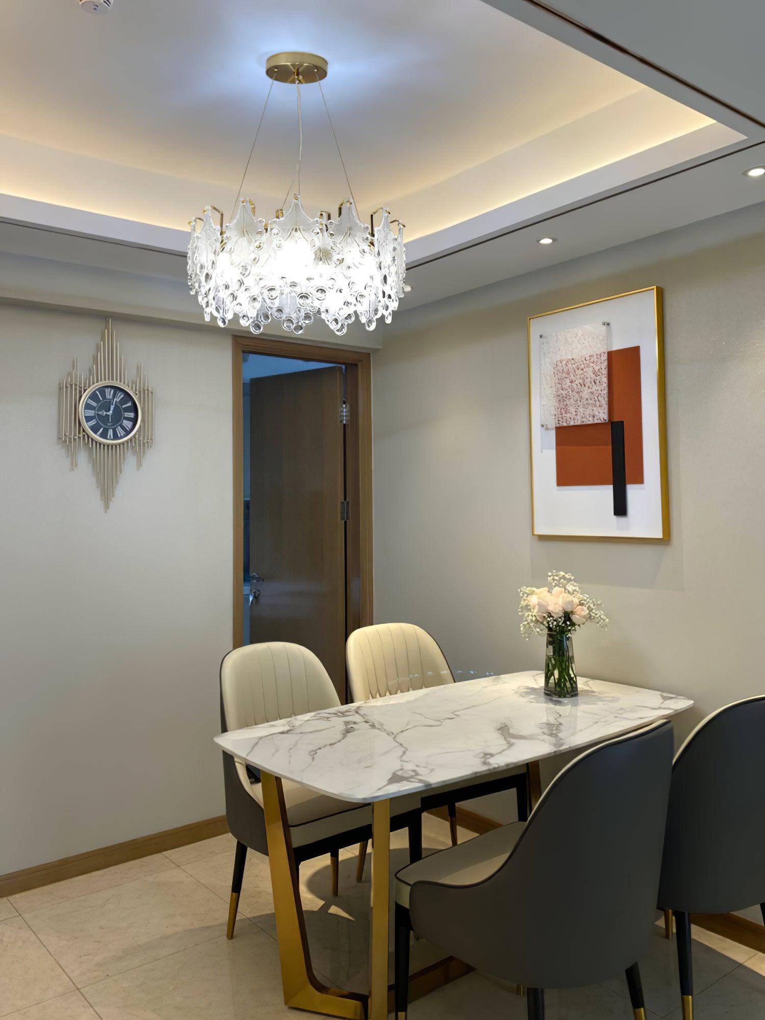 Cisorir Crystal Chandelier-Neutral Decor