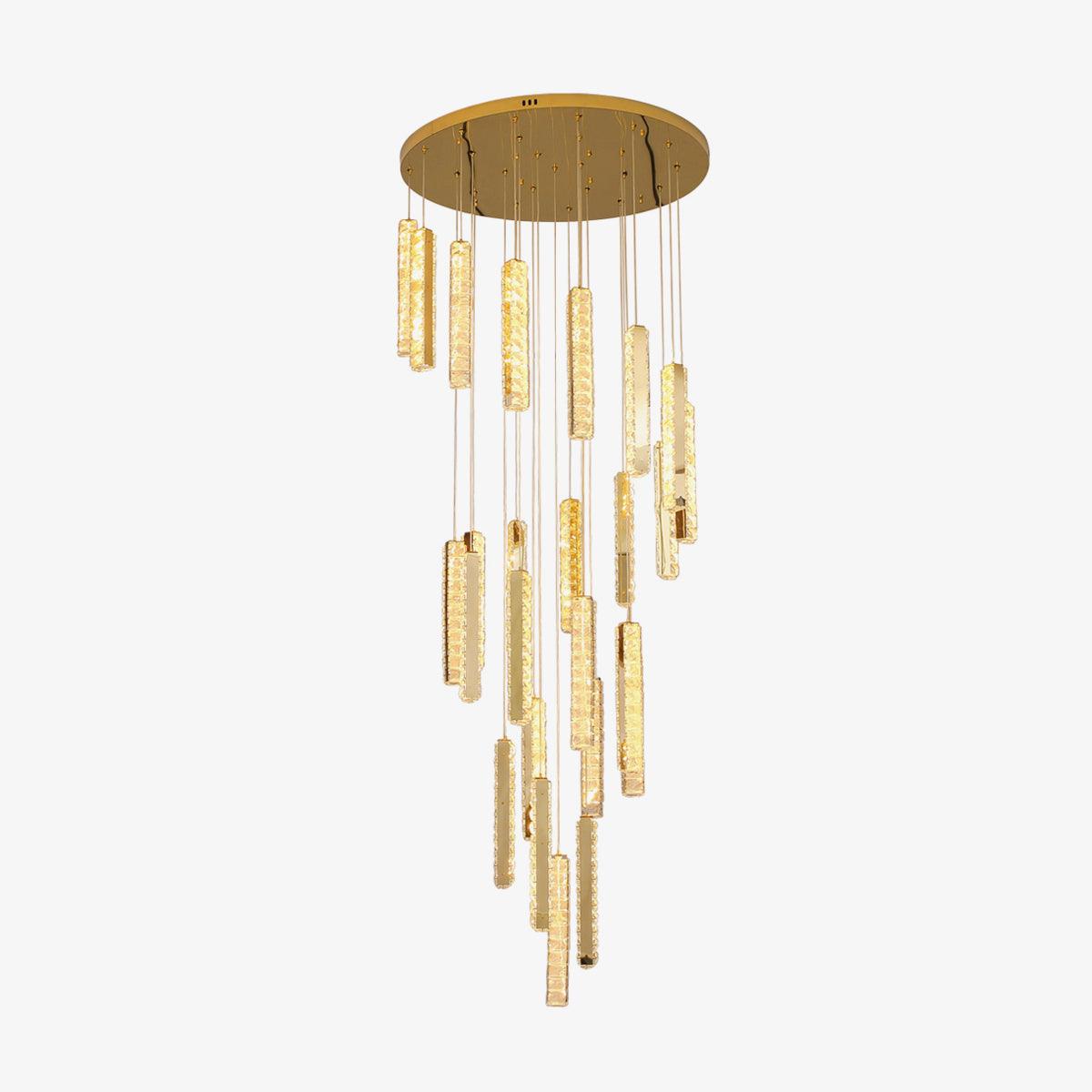 Lustra Chandelier Villa Forci Pendant Silver Modern-Neutral Decor
