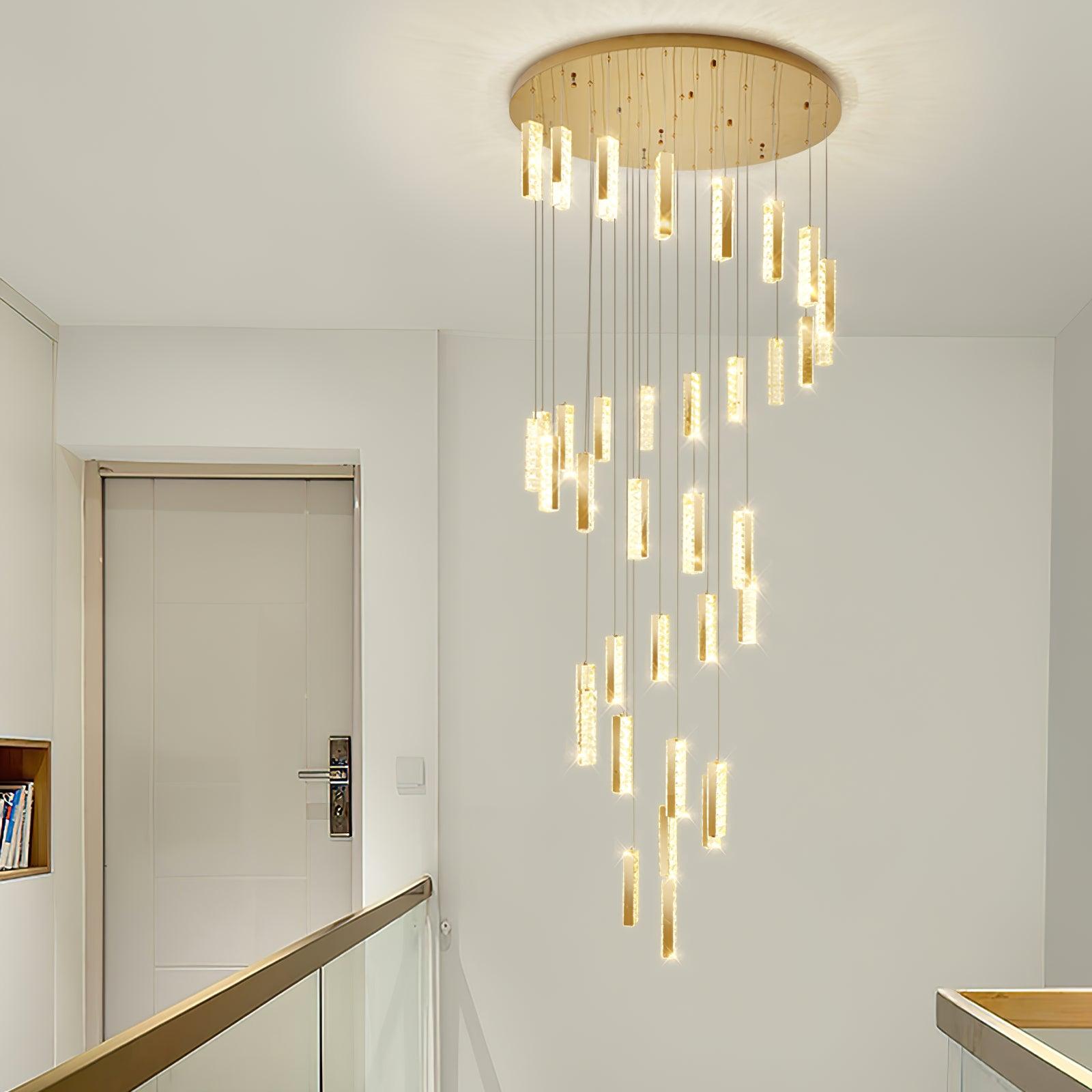 Lustra Chandelier Villa Forci Pendant Silver Modern-Neutral Decor