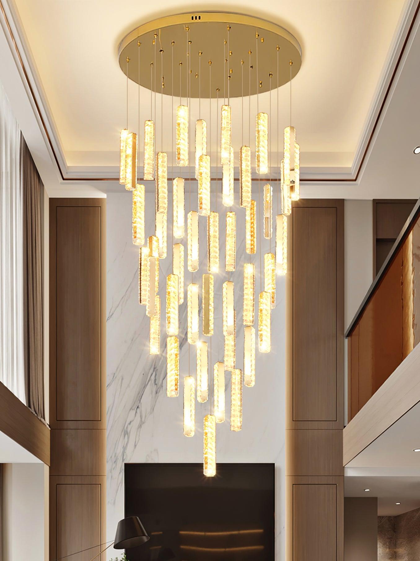 Lustra Chandelier Villa Forci Pendant Silver Modern-Neutral Decor