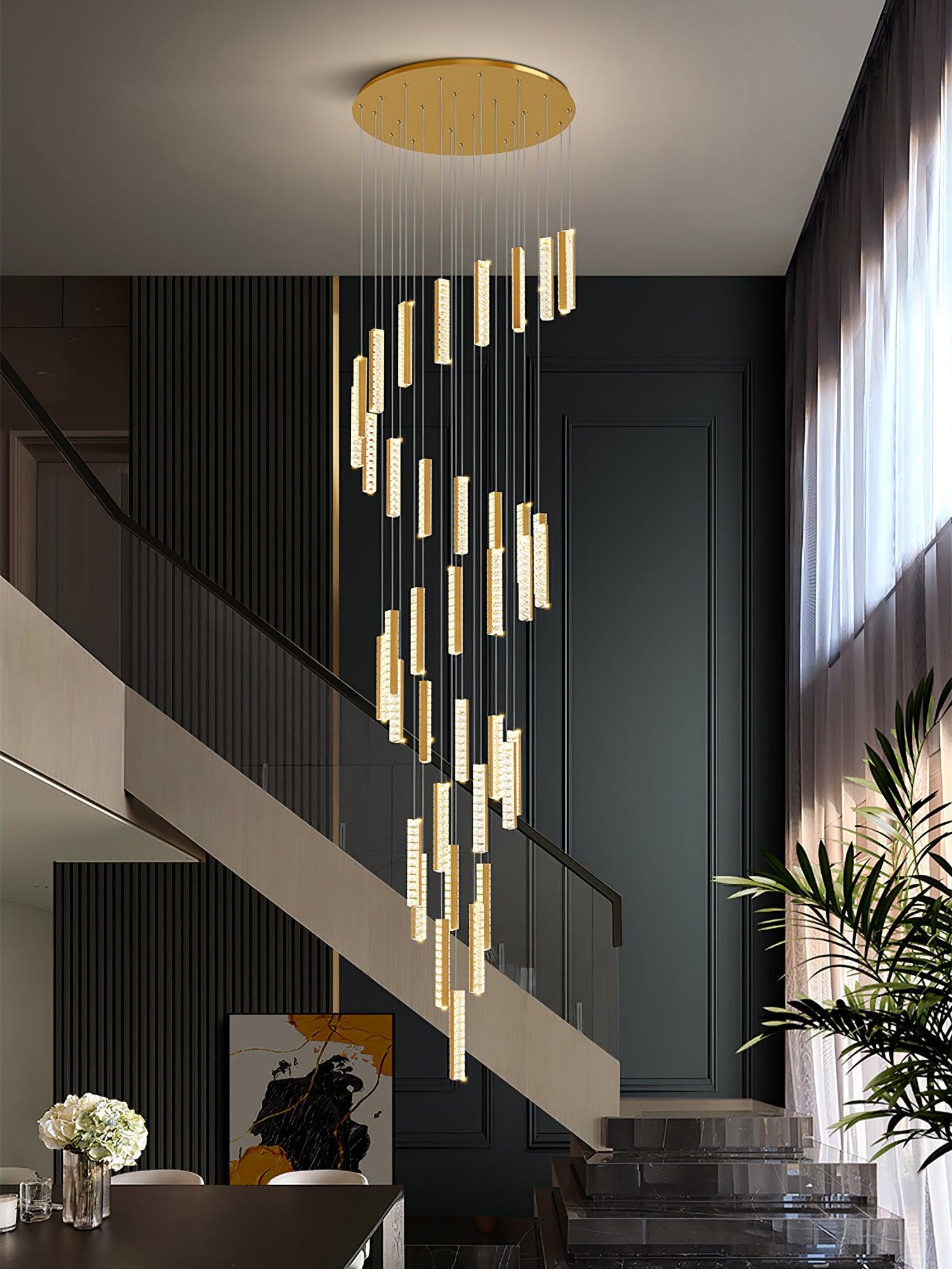 Lustra Chandelier Villa Forci Pendant Silver Modern-Neutral Decor
