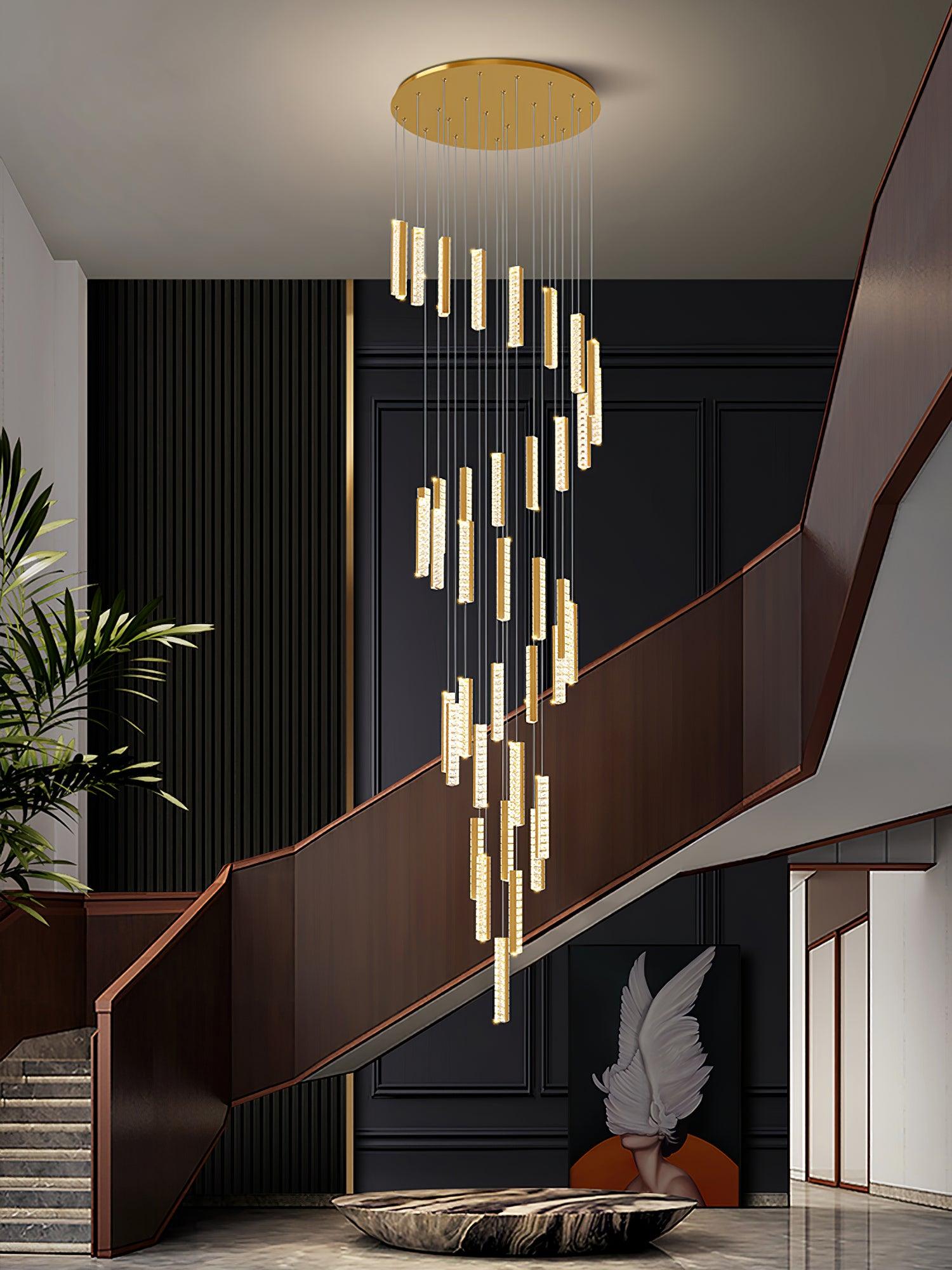 Lustra Chandelier Villa Forci Pendant Silver Modern-Neutral Decor