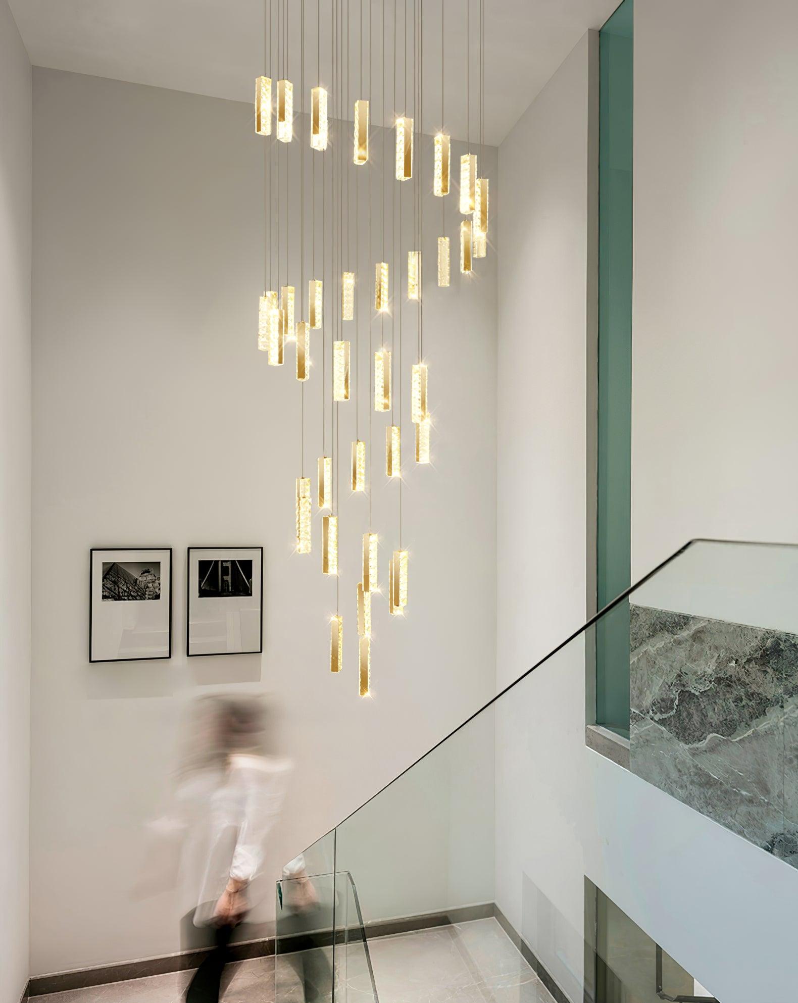 Lustra Chandelier Villa Forci Pendant Silver Modern-Neutral Decor