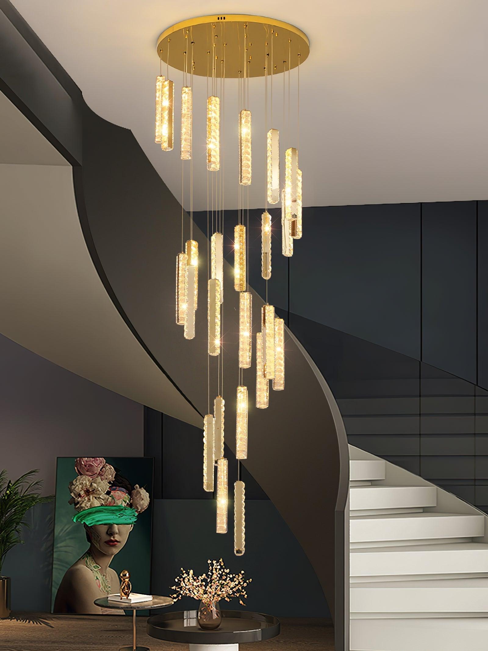 Lustra Chandelier Villa Forci Pendant Silver Modern-Neutral Decor