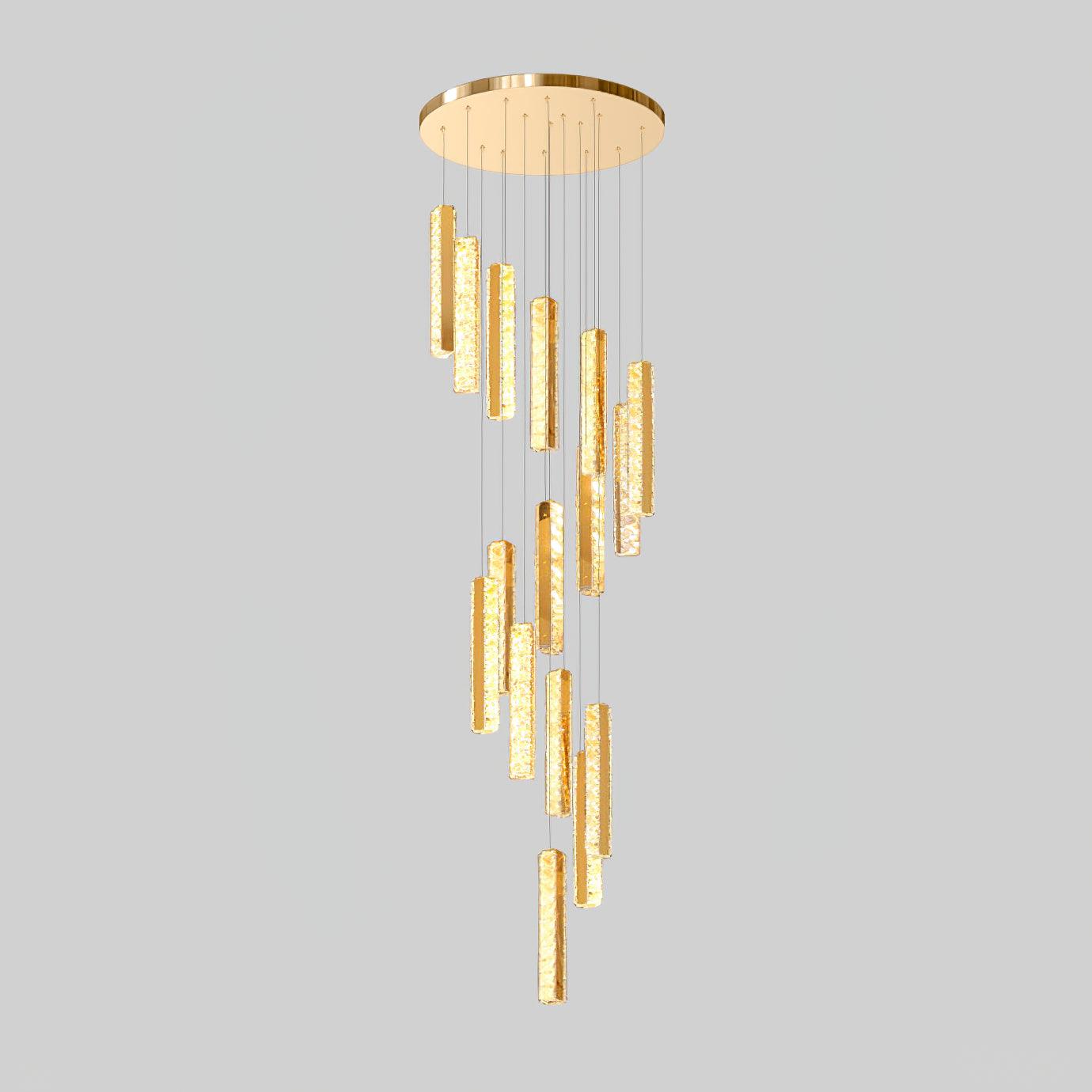 Lustra Chandelier Villa Forci Pendant Silver Modern-Neutral Decor