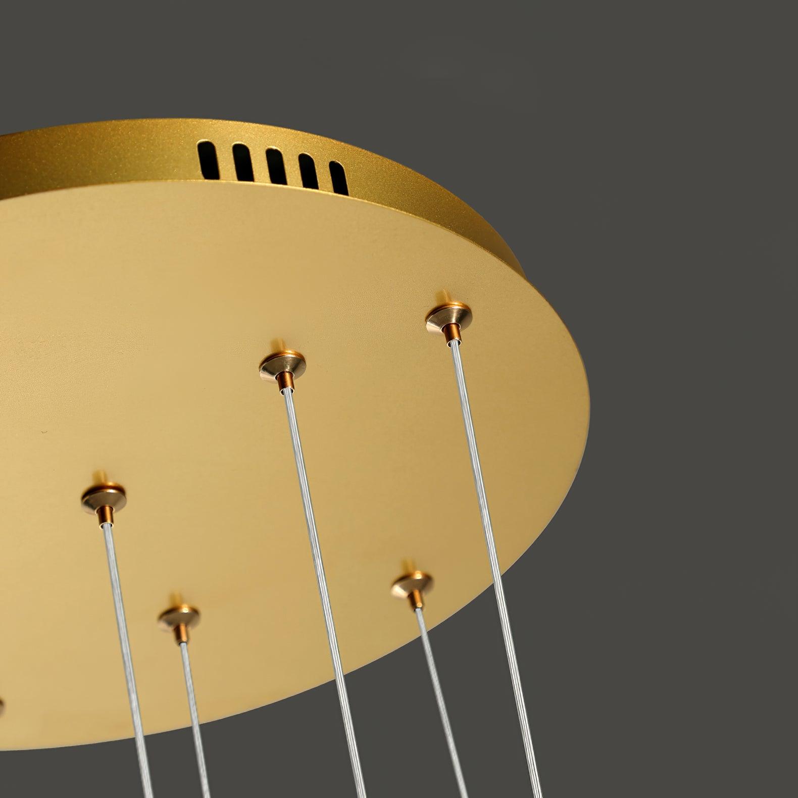 Lustra Chandelier Villa Forci Pendant Silver Modern-Neutral Decor