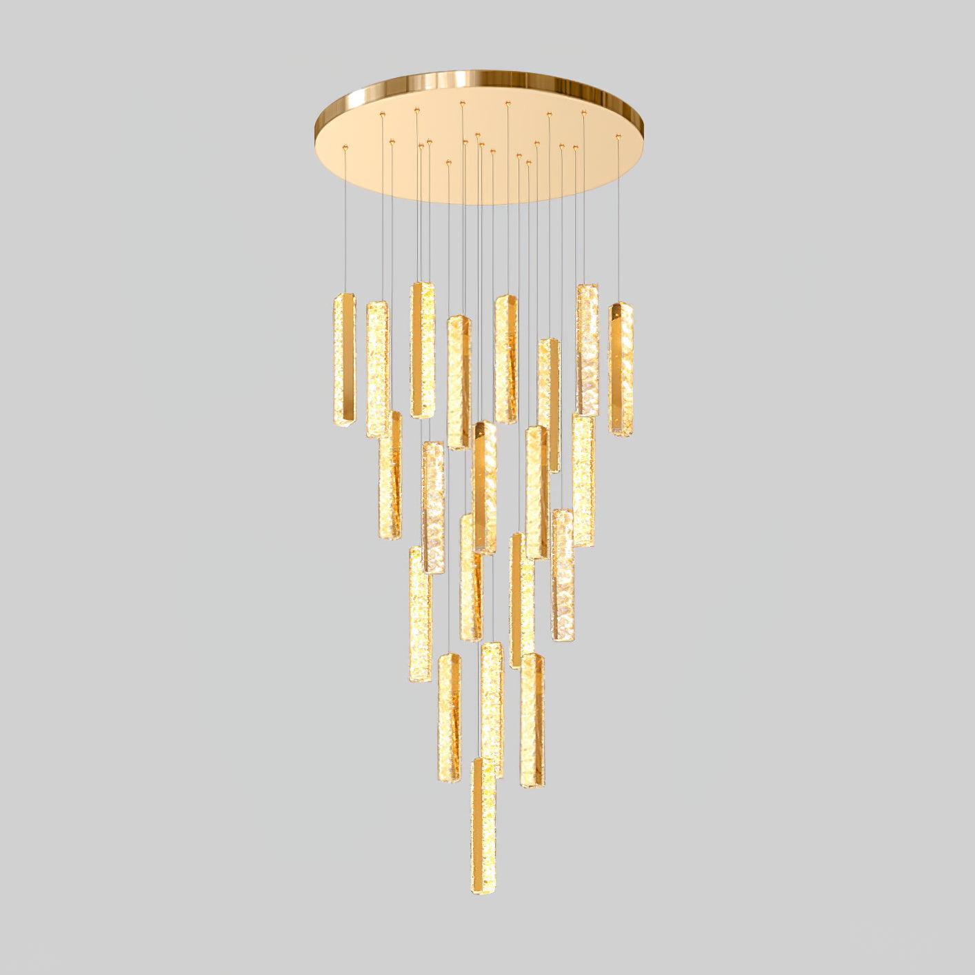 Lustra Chandelier Villa Forci Pendant Silver Modern-Neutral Decor