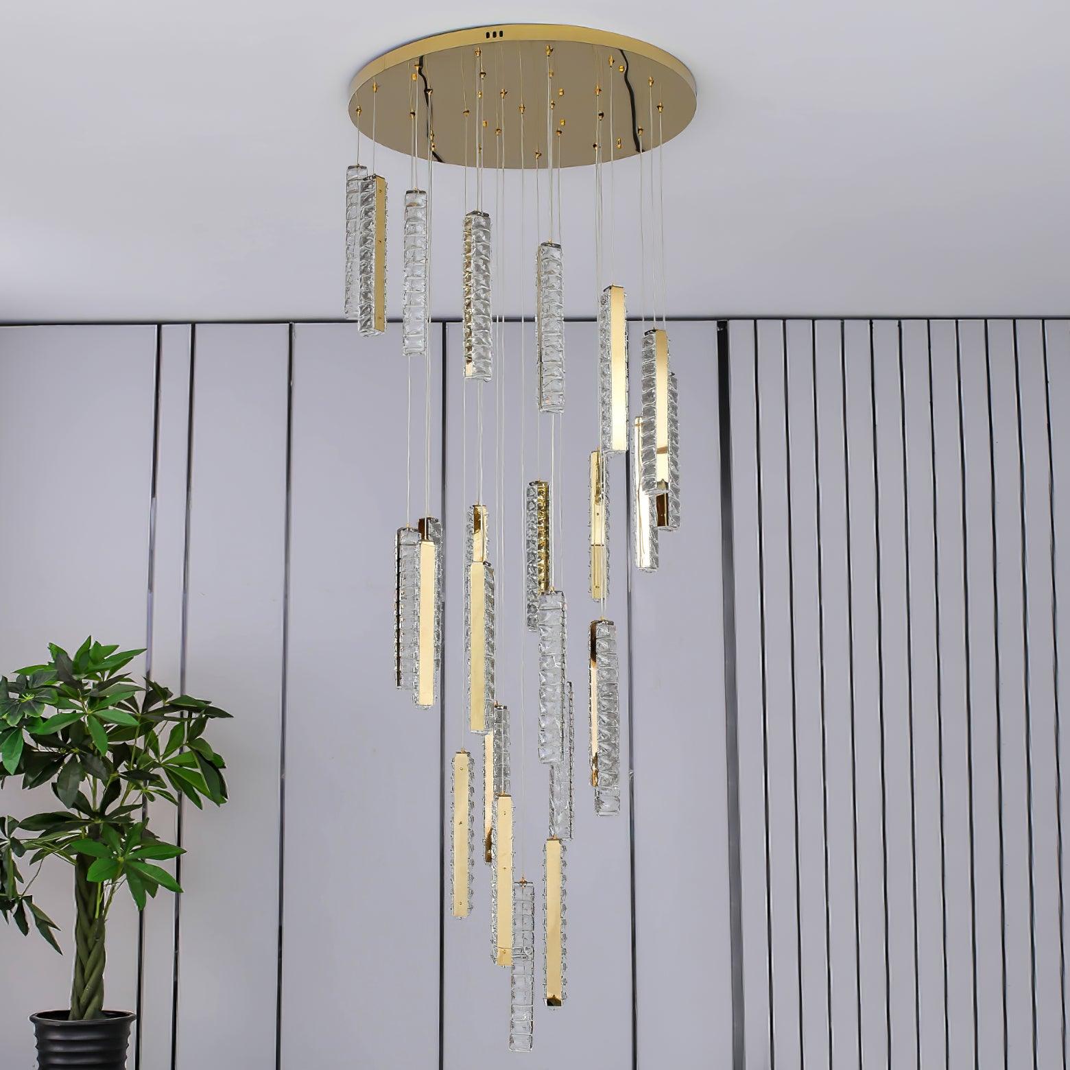 Lustra Chandelier Villa Forci Pendant Silver Modern-Neutral Decor