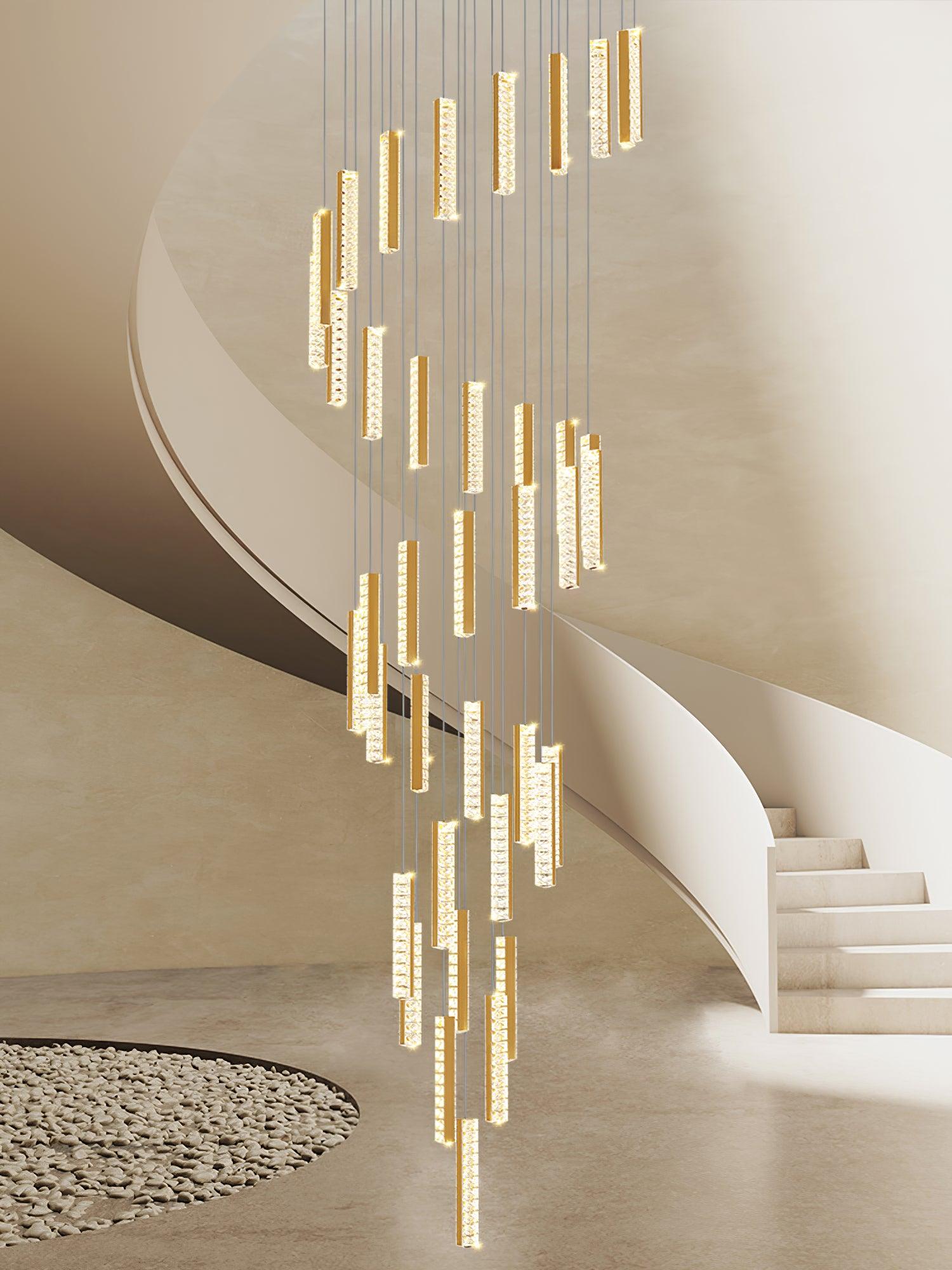 Lustra Chandelier Villa Forci Pendant Silver Modern-Neutral Decor