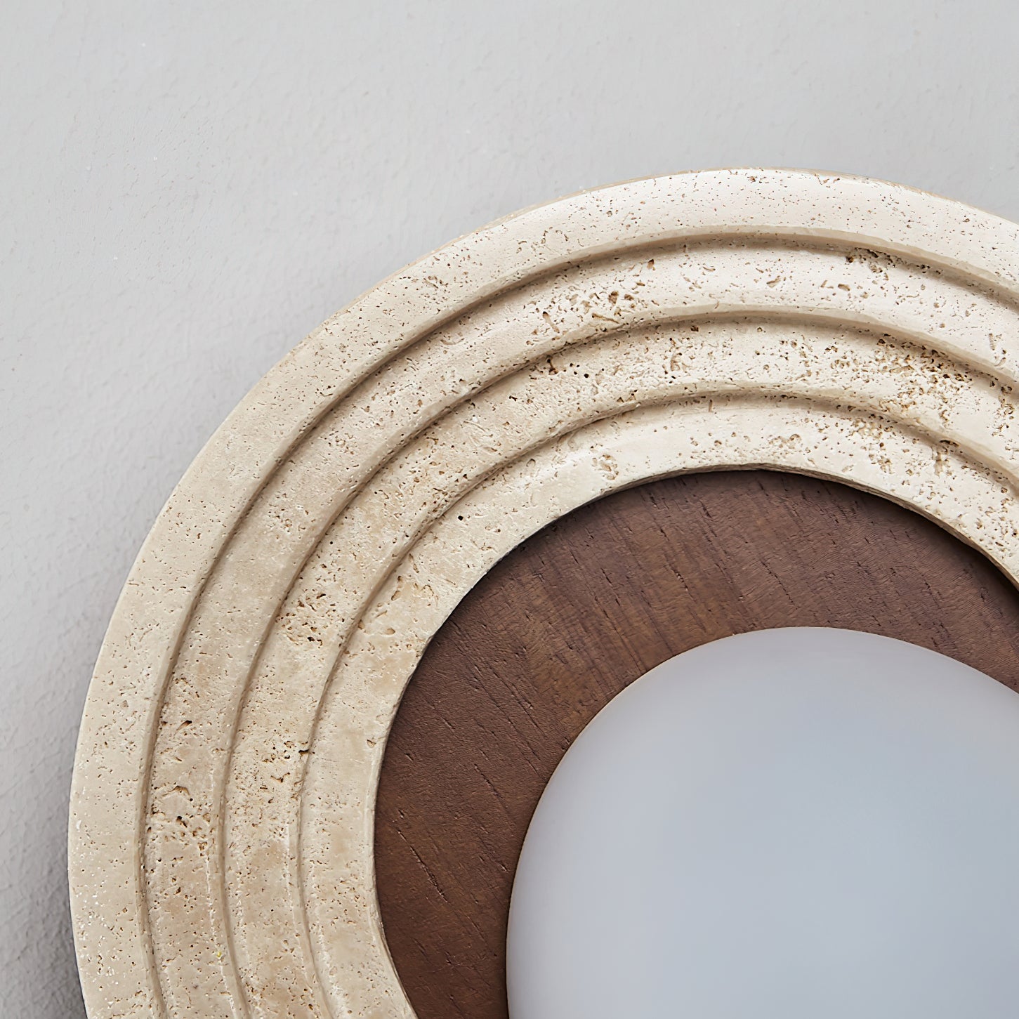 Uloryra Arch-Frame Travertine Wall Light-Neutral Decor