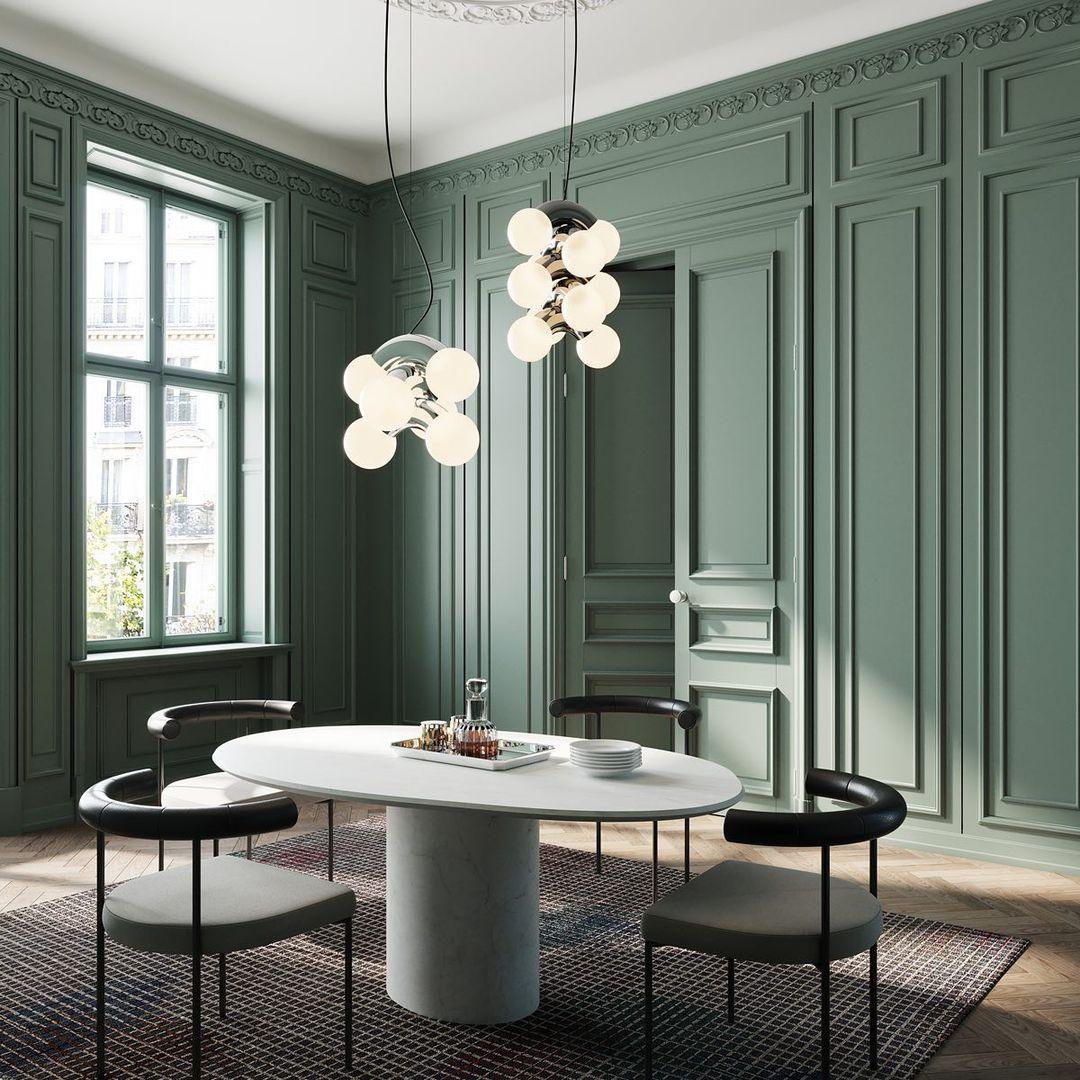 Ermira Premium Nordic Art Glass Pendant Lamp-Neutral Decor