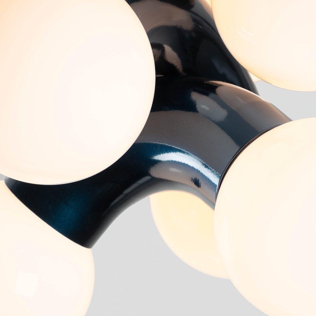 Ermira Premium Nordic Art Glass Pendant Lamp-Neutral Decor