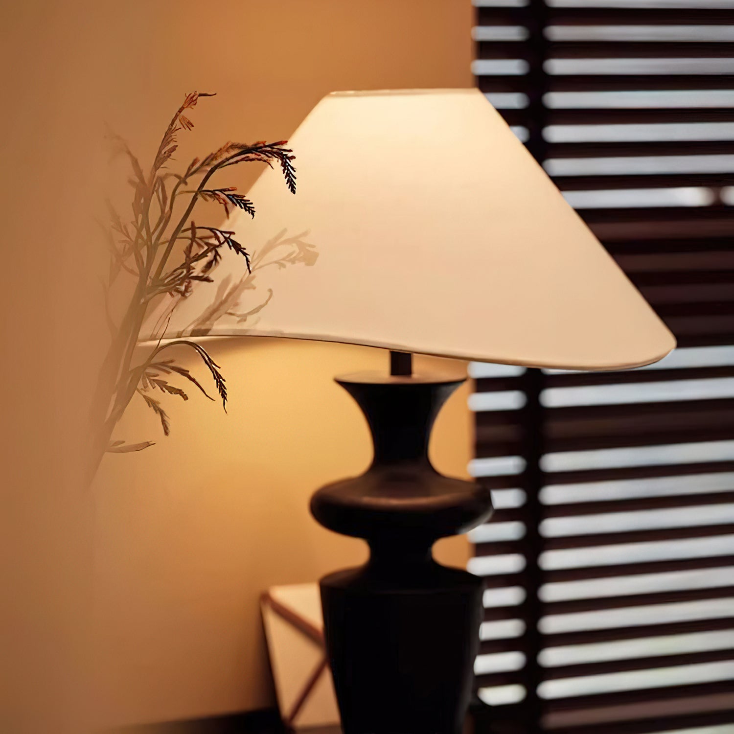 Henry Minimalist Wood Table Lamp-Neutral Decor