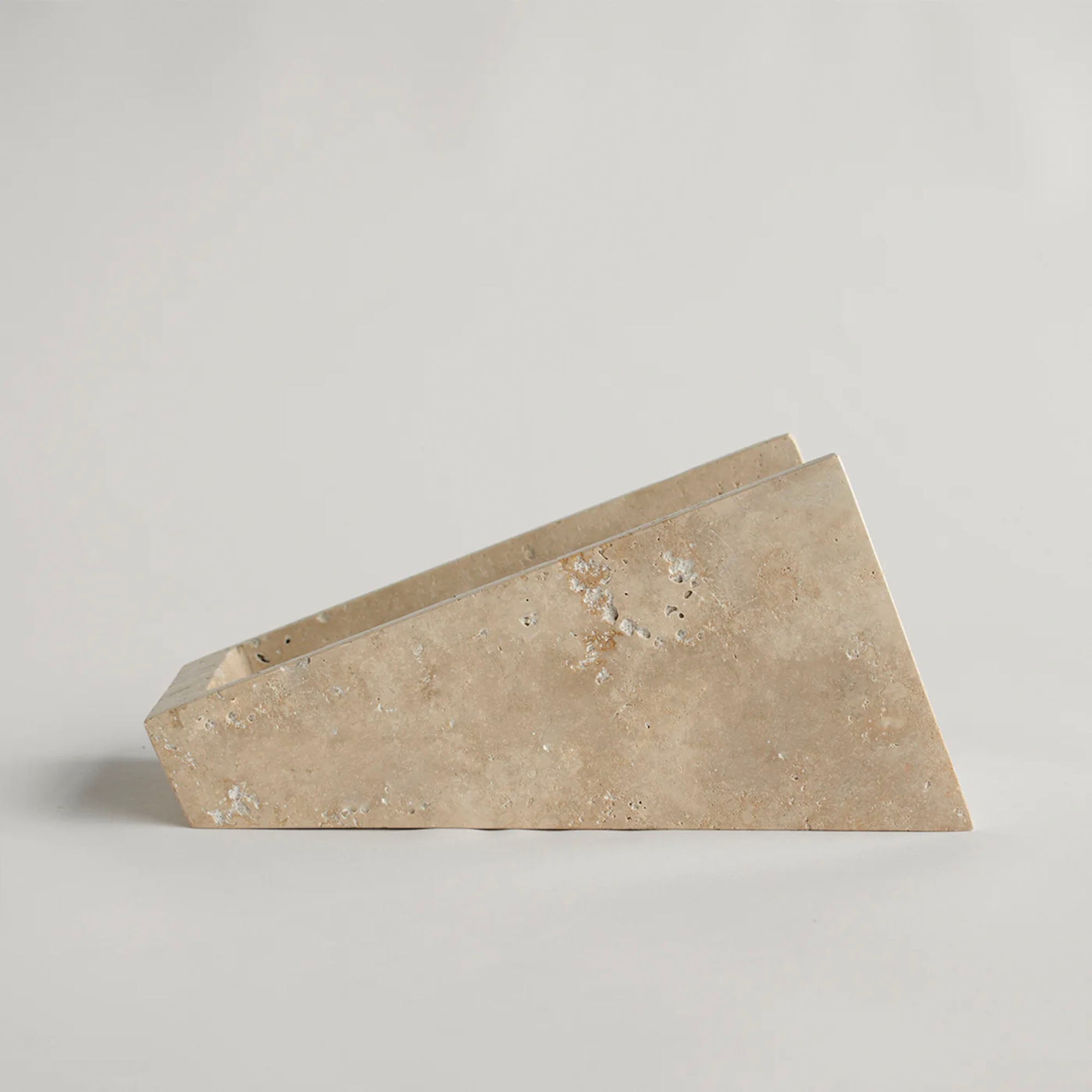 Vino Cantilever Marble Stand-Neutral Decor