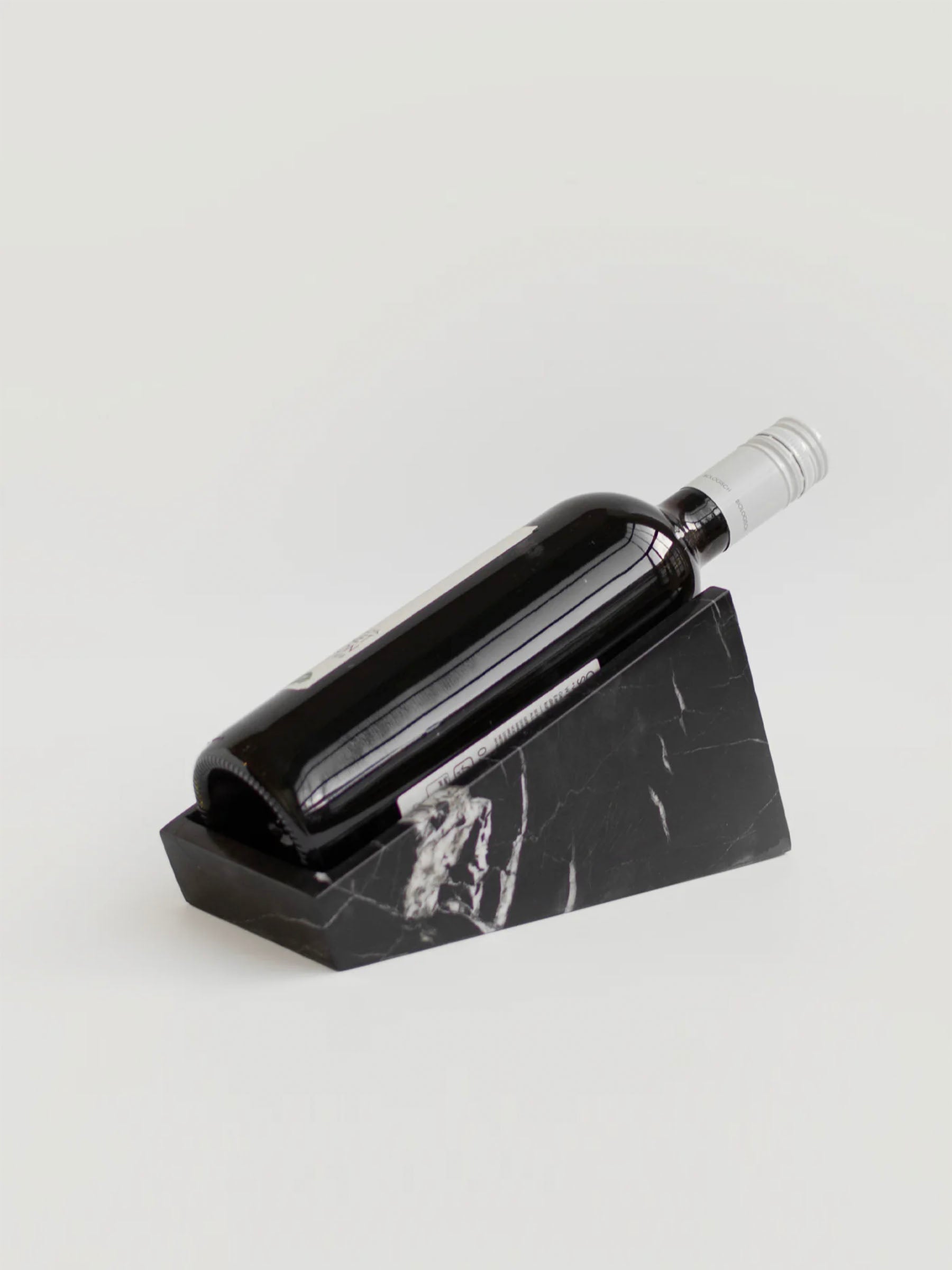 Vino Cantilever Marble Stand-Neutral Decor