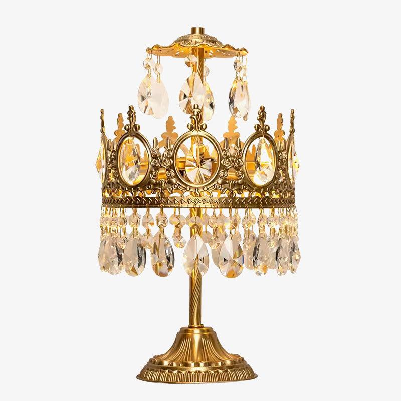 Glee Vintage Crystal Table Light-Neutral Decor