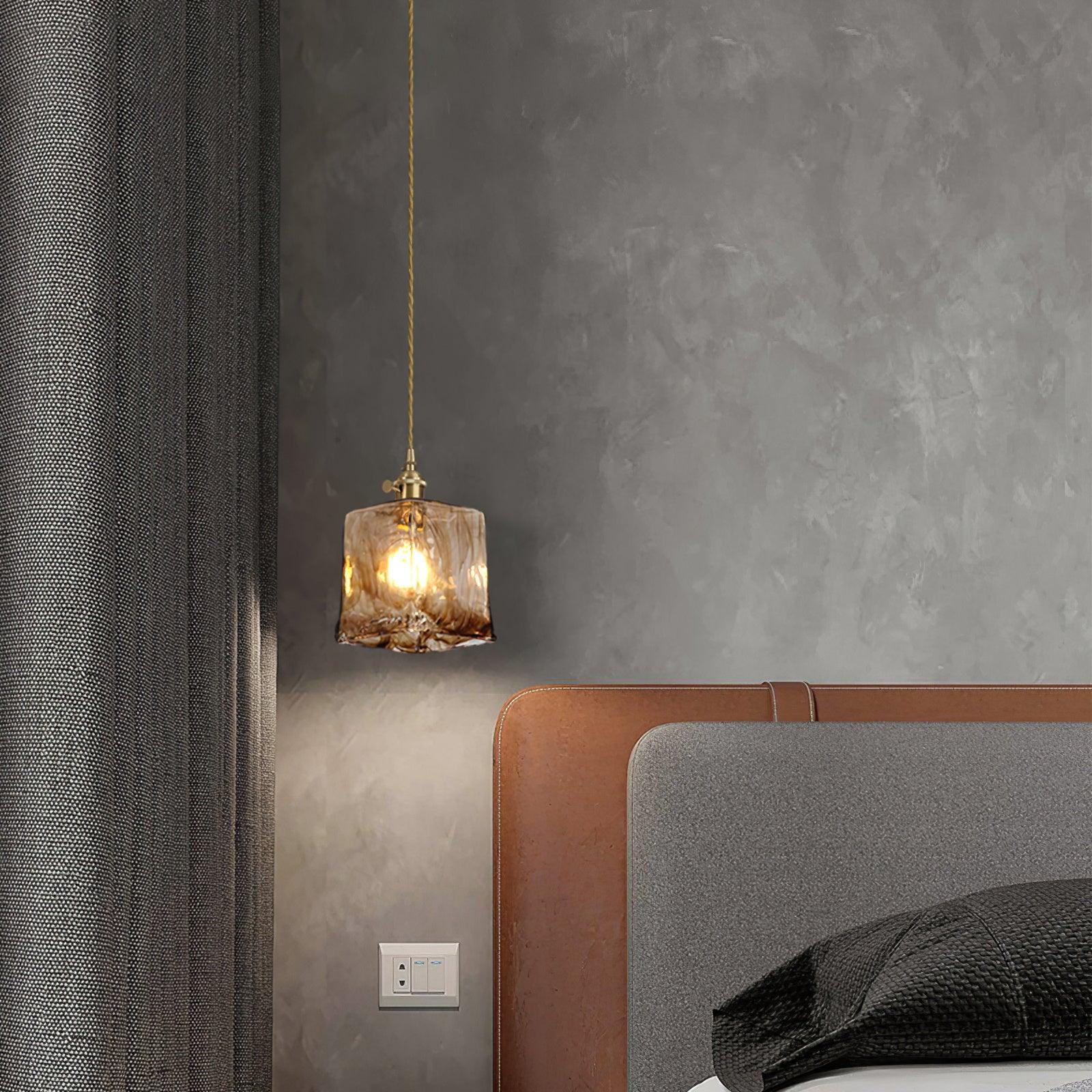Sevelo Vintage Glass Pendant Light-Neutral Decor