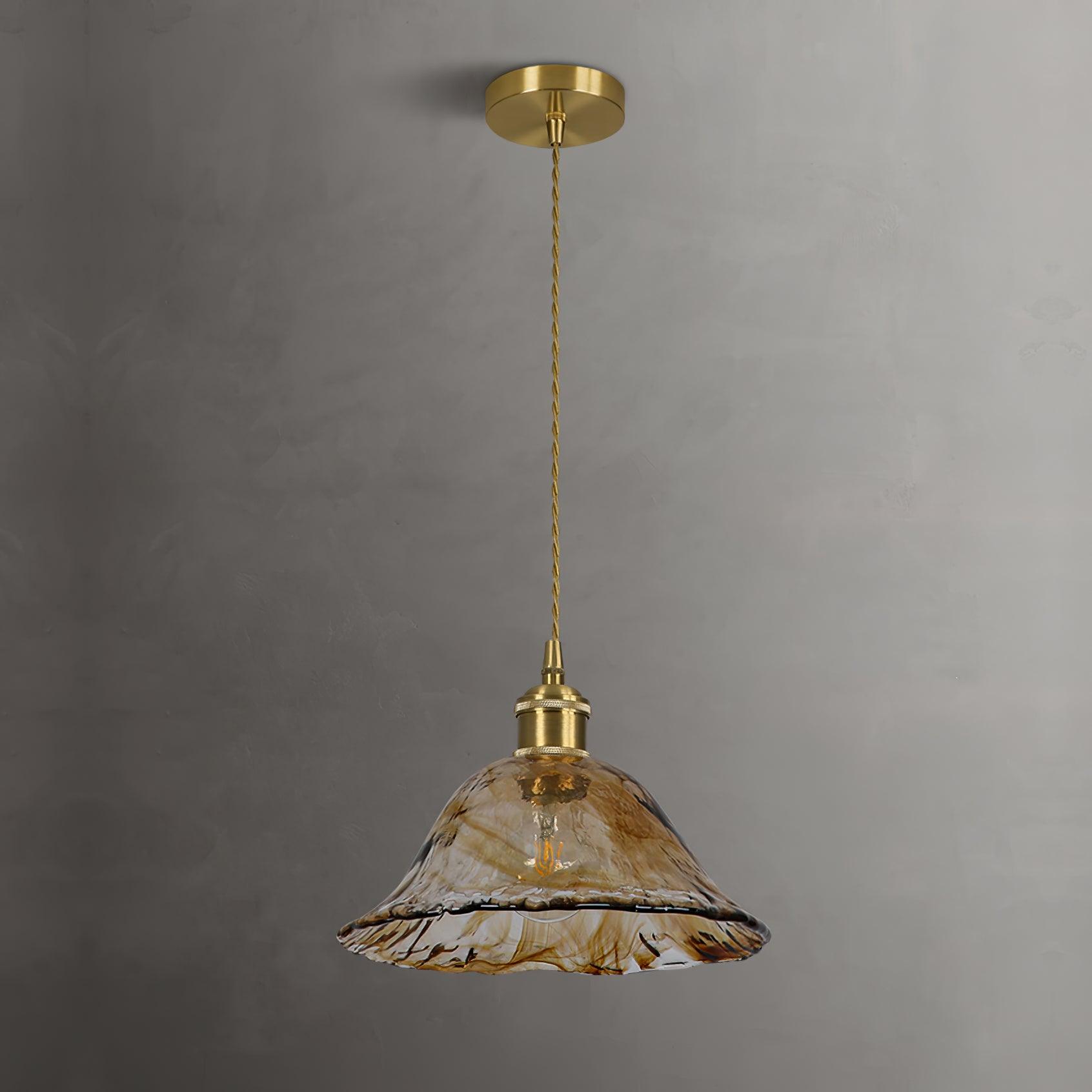 Sevelo Vintage Glass Pendant Light-Neutral Decor