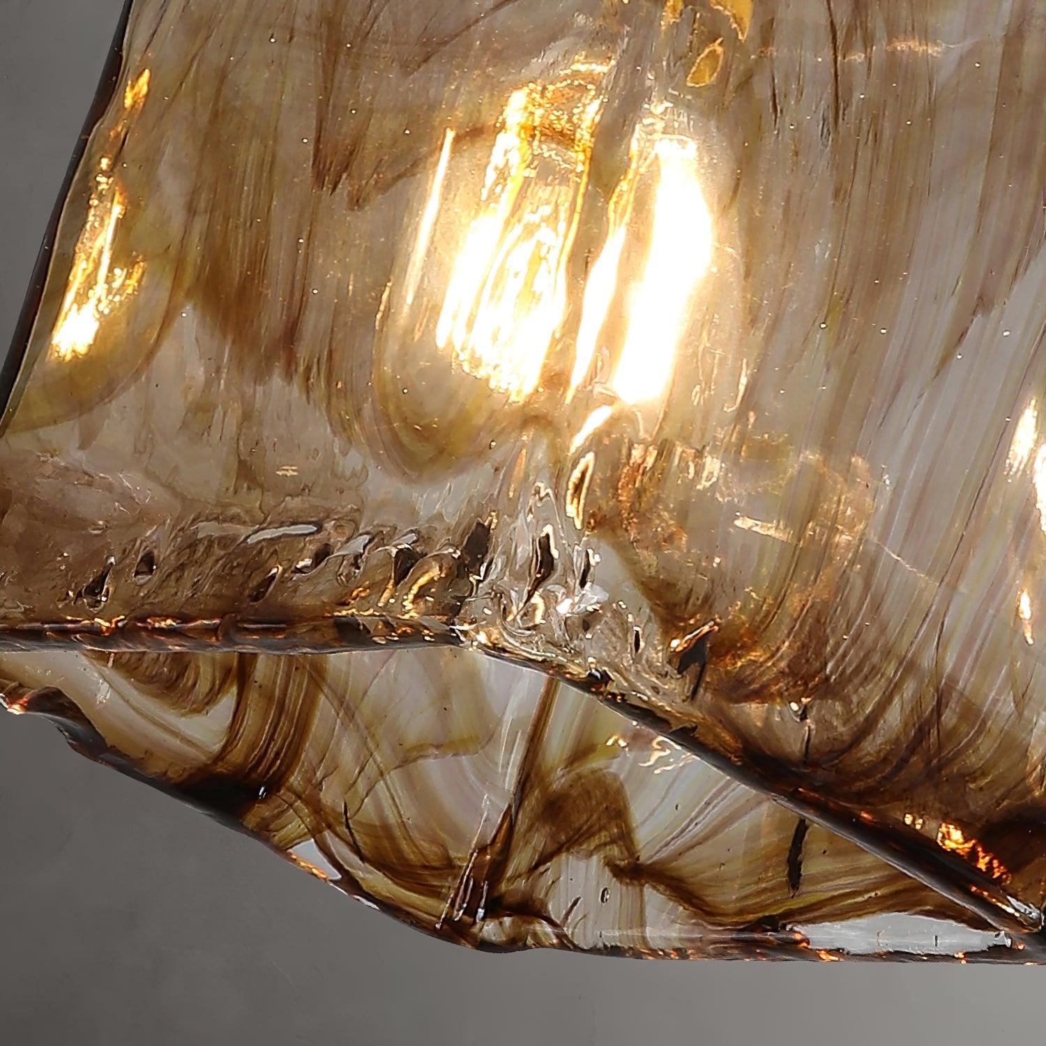 Sevelo Vintage Glass Pendant Light-Neutral Decor