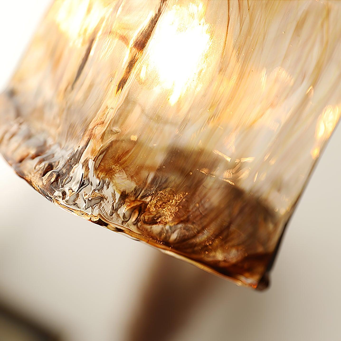 Sevelo Vintage Glass Pendant Light-Neutral Decor