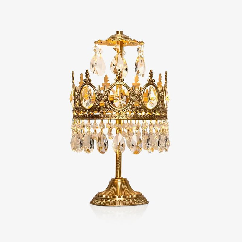 Glee Vintage Crystal Table Light-Neutral Decor